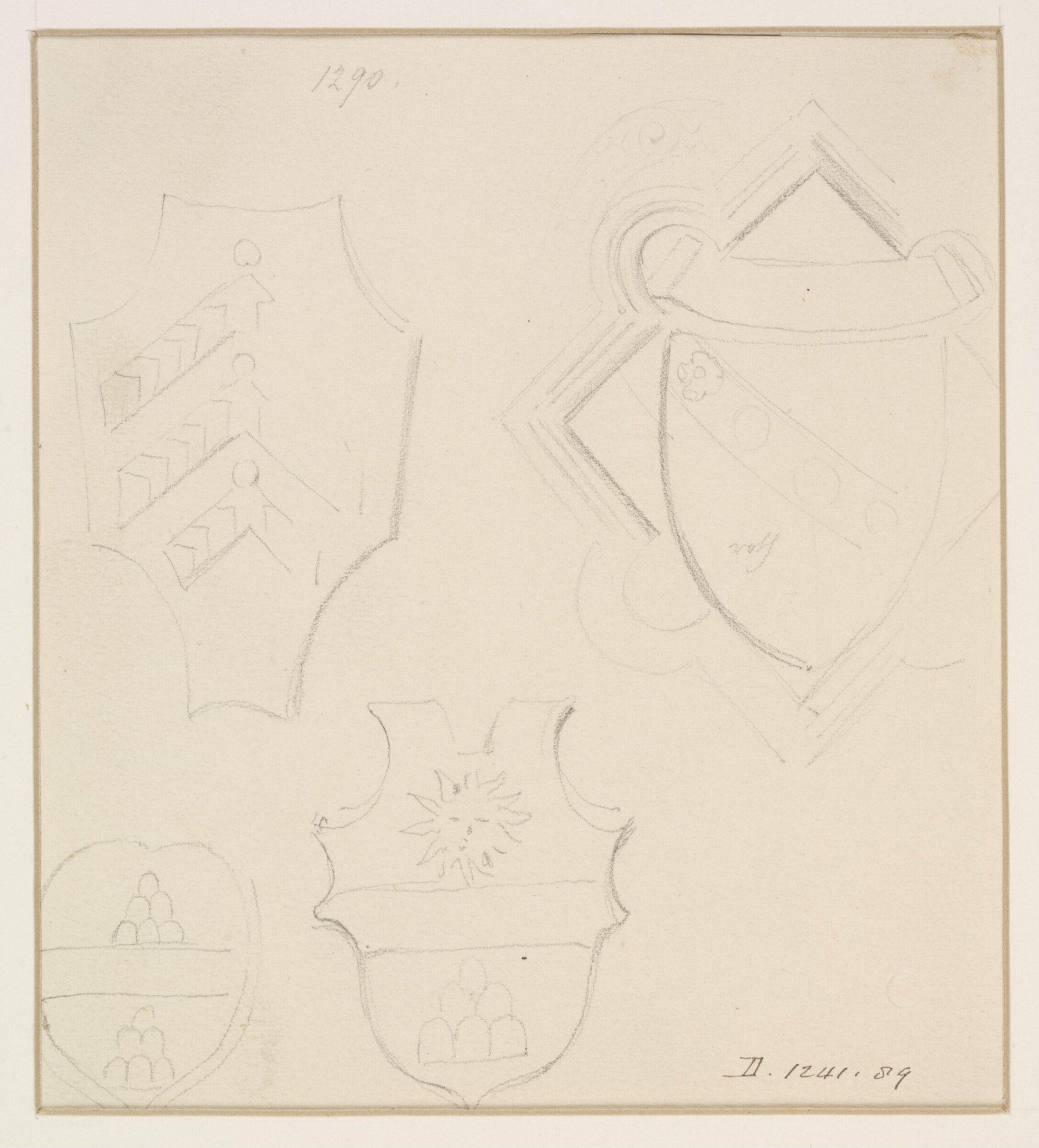 Drawing, A Burger, c. 1873