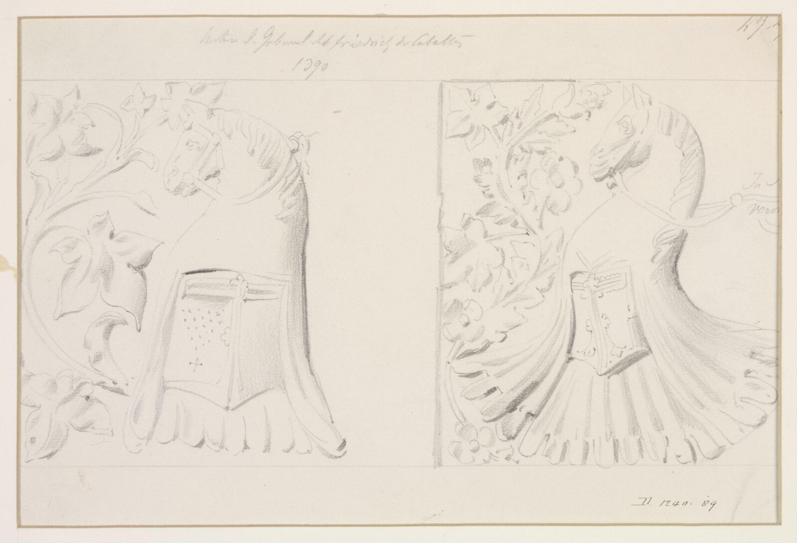 Drawing, A Burger, c. 1873