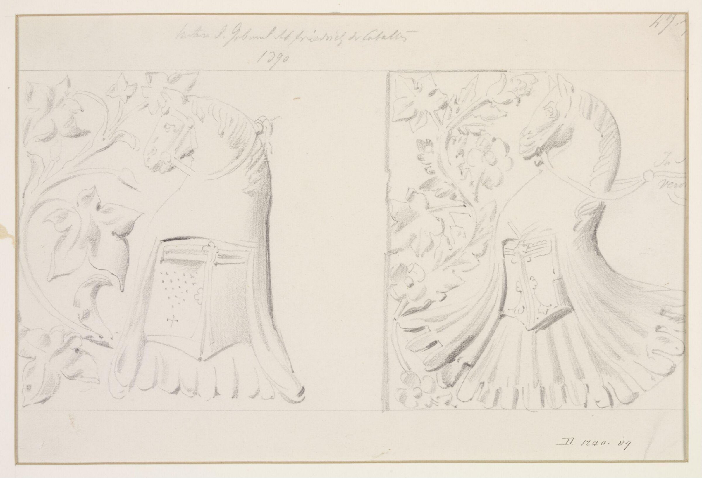 Drawing, A Burger, c. 1873