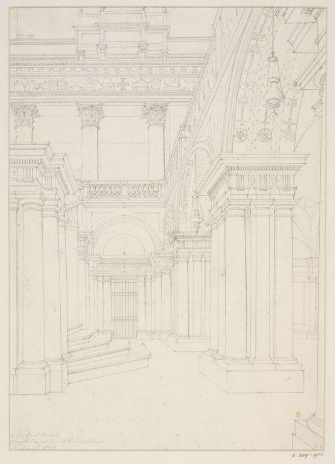 Drawing, 1820