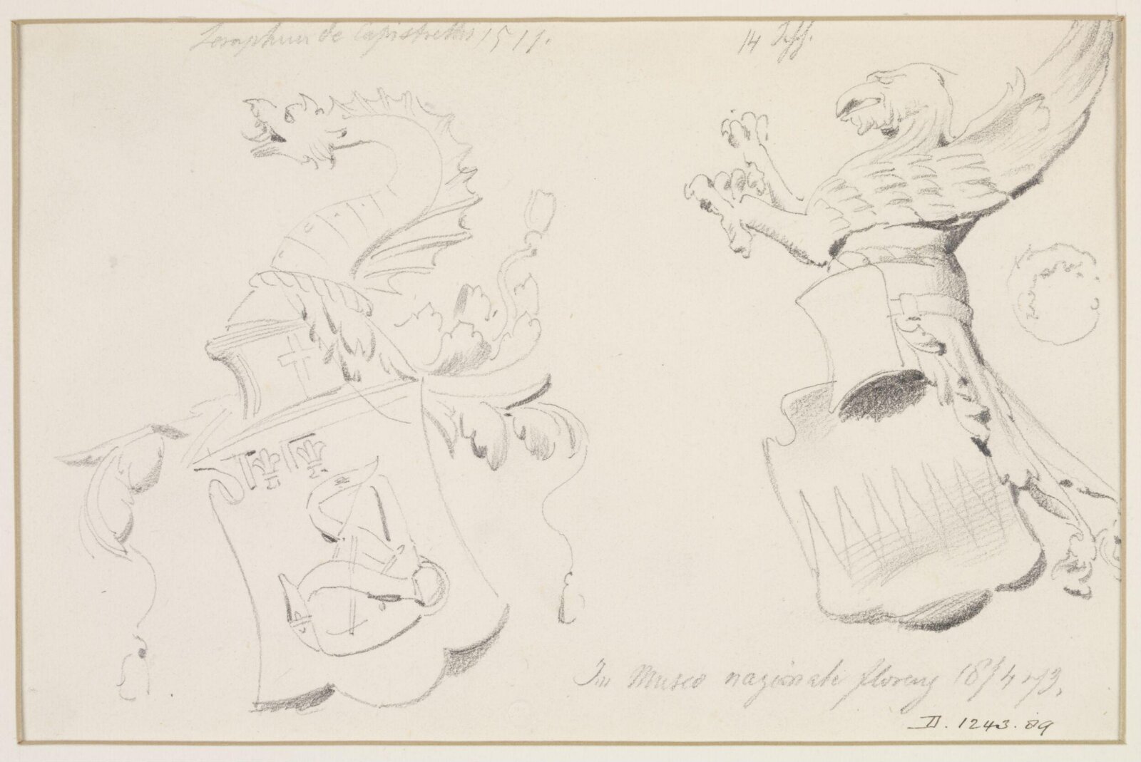 Drawing, A Burger, 1873