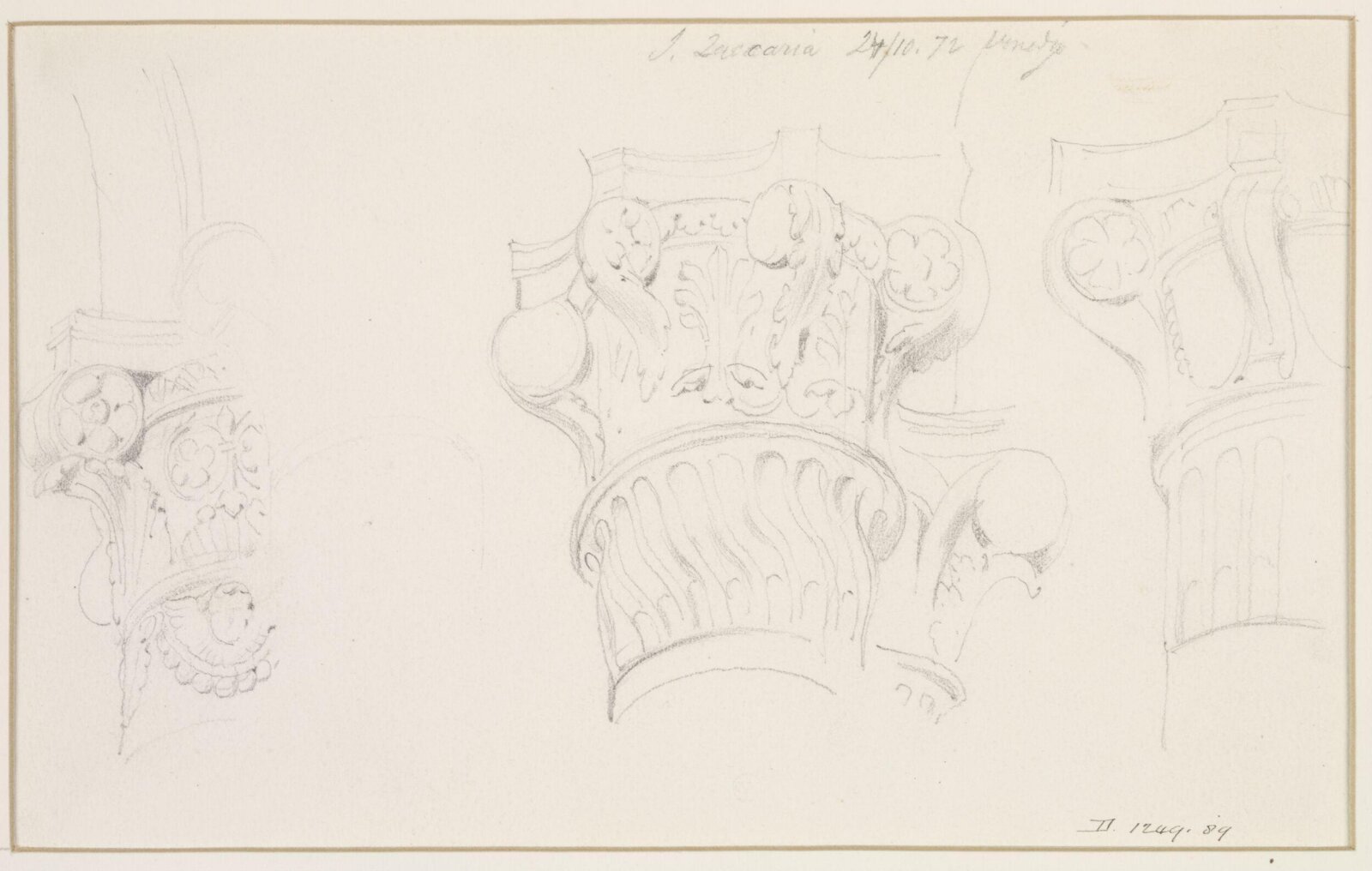 Drawing, A Burger, 1872