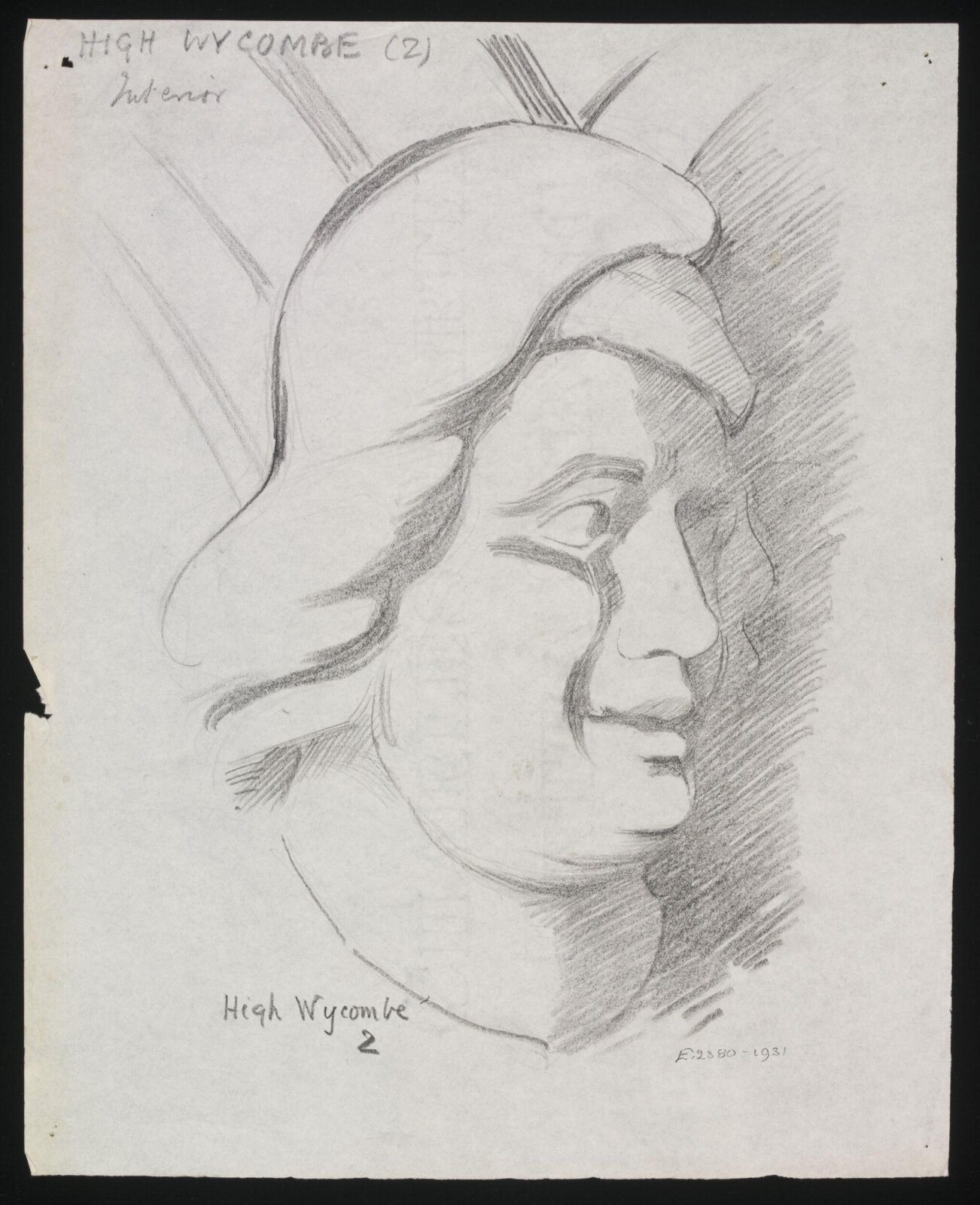 Drawing, Lewis George Fry, c. 1917