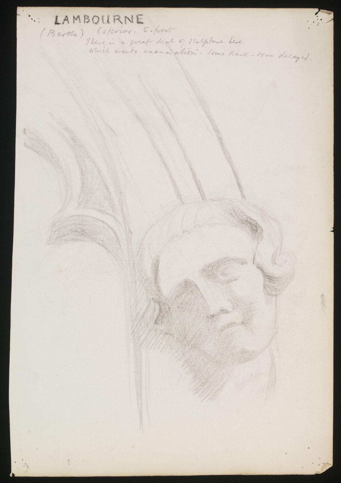 Drawing, Lewis George Fry, c. 1917