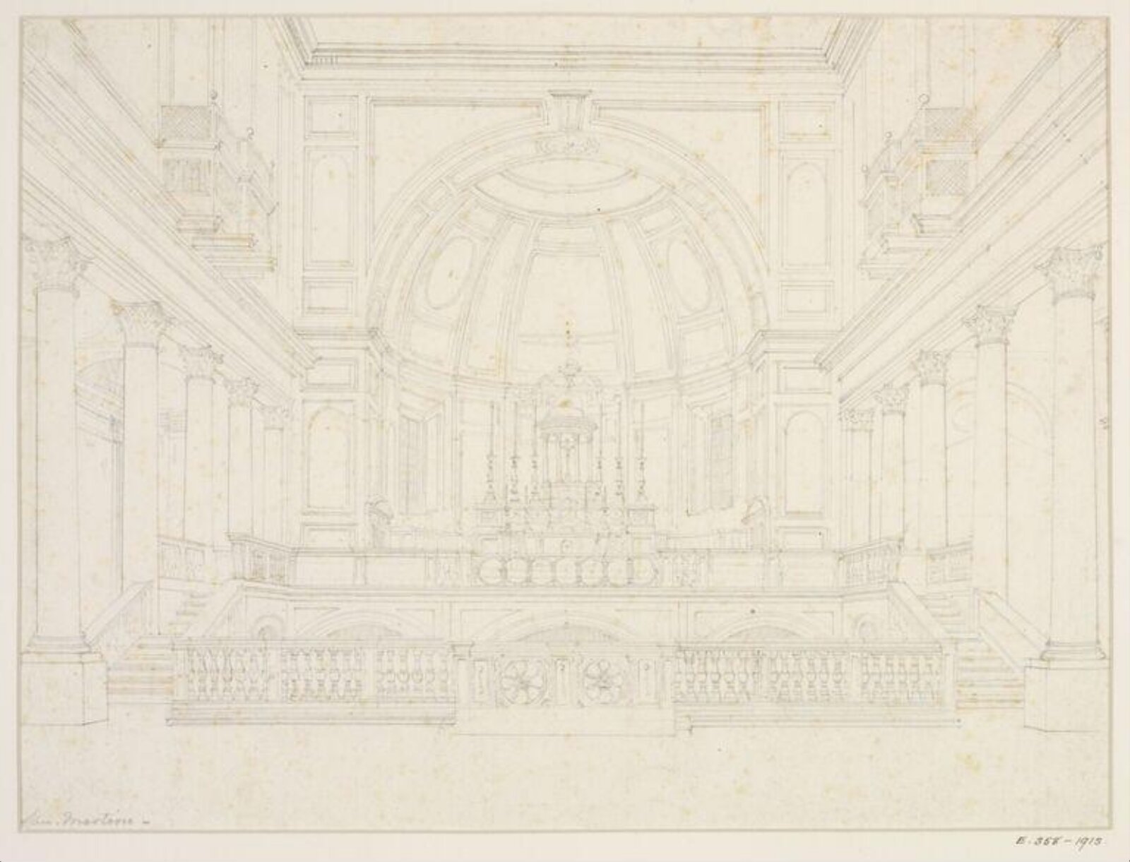 Drawing, 1820