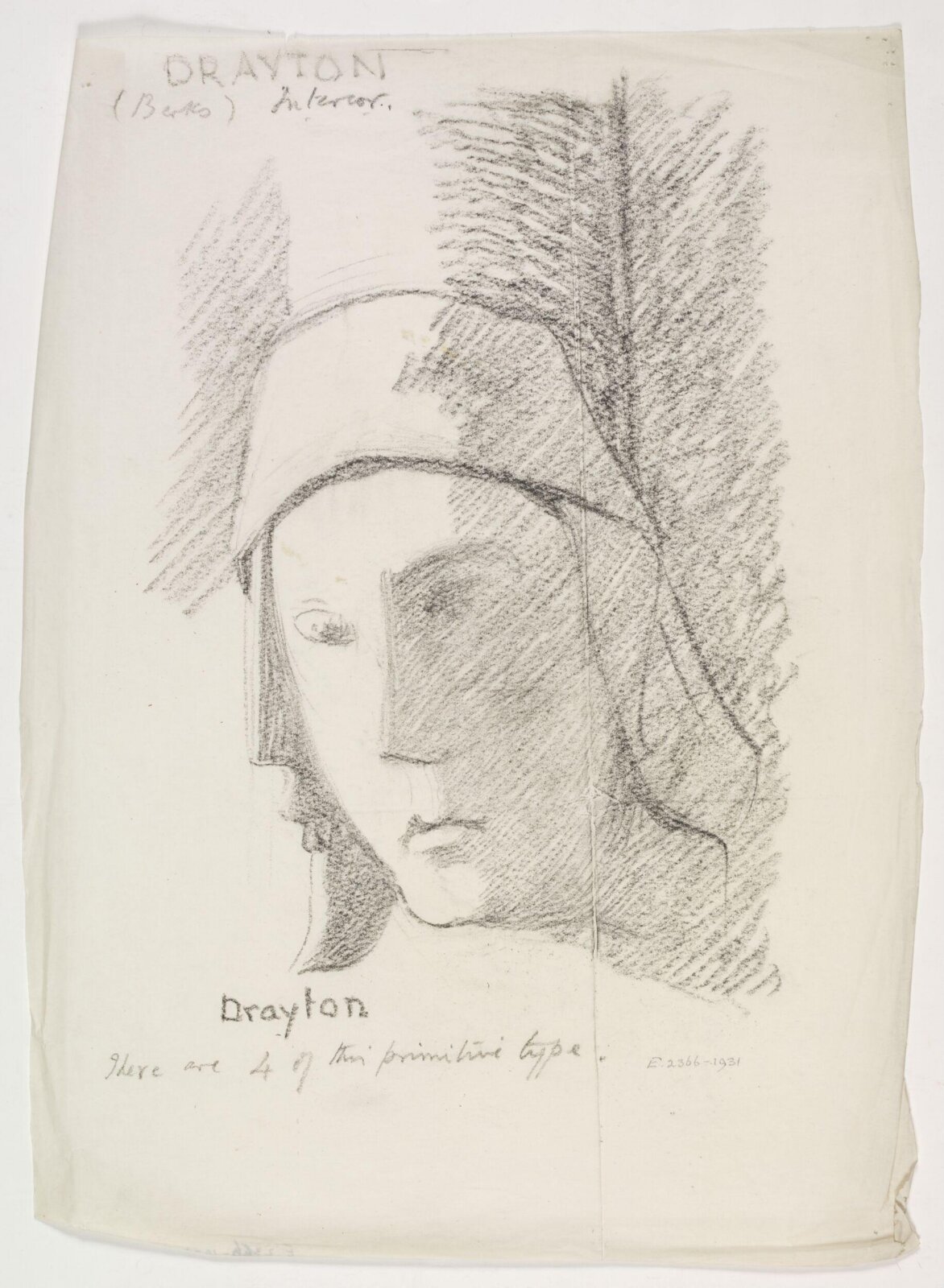 Drawing, Lewis George Fry, c. 1917