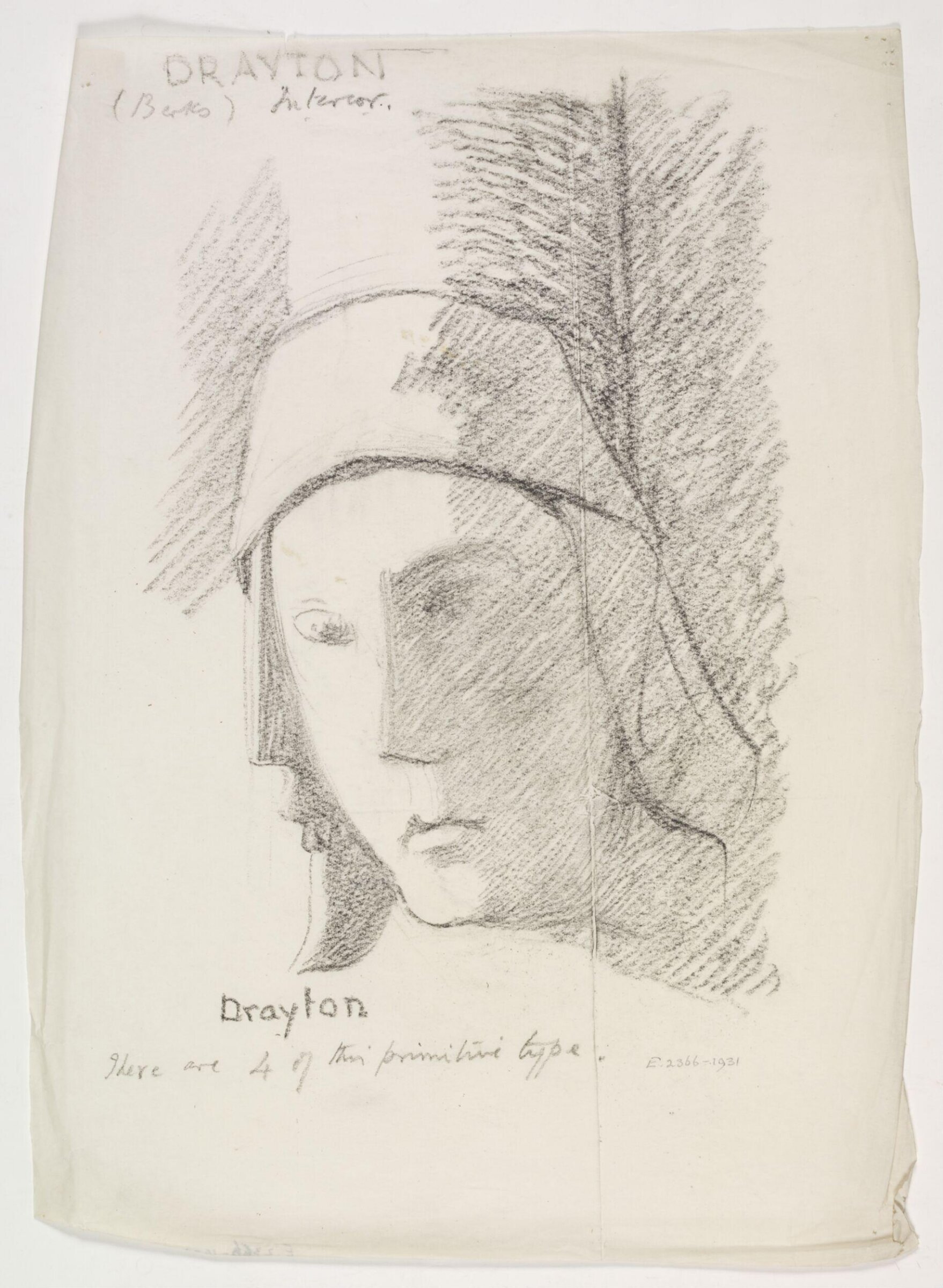 Drawing, Lewis George Fry, c. 1917