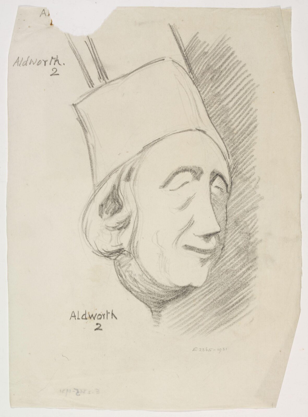 Drawing, Lewis George Fry, c. 1917
