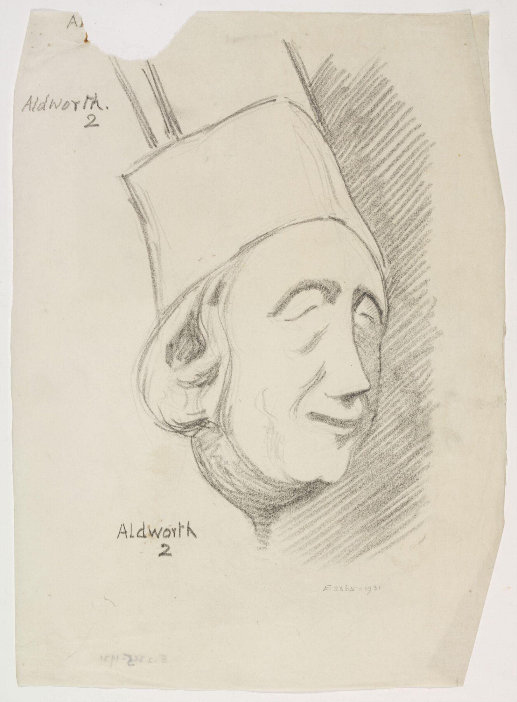 Drawing, Lewis George Fry, c. 1917
