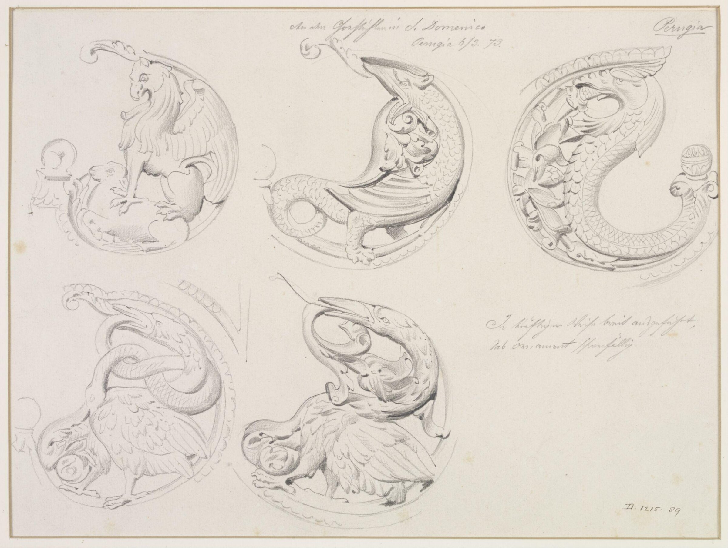 Drawing, A Burger, 1873