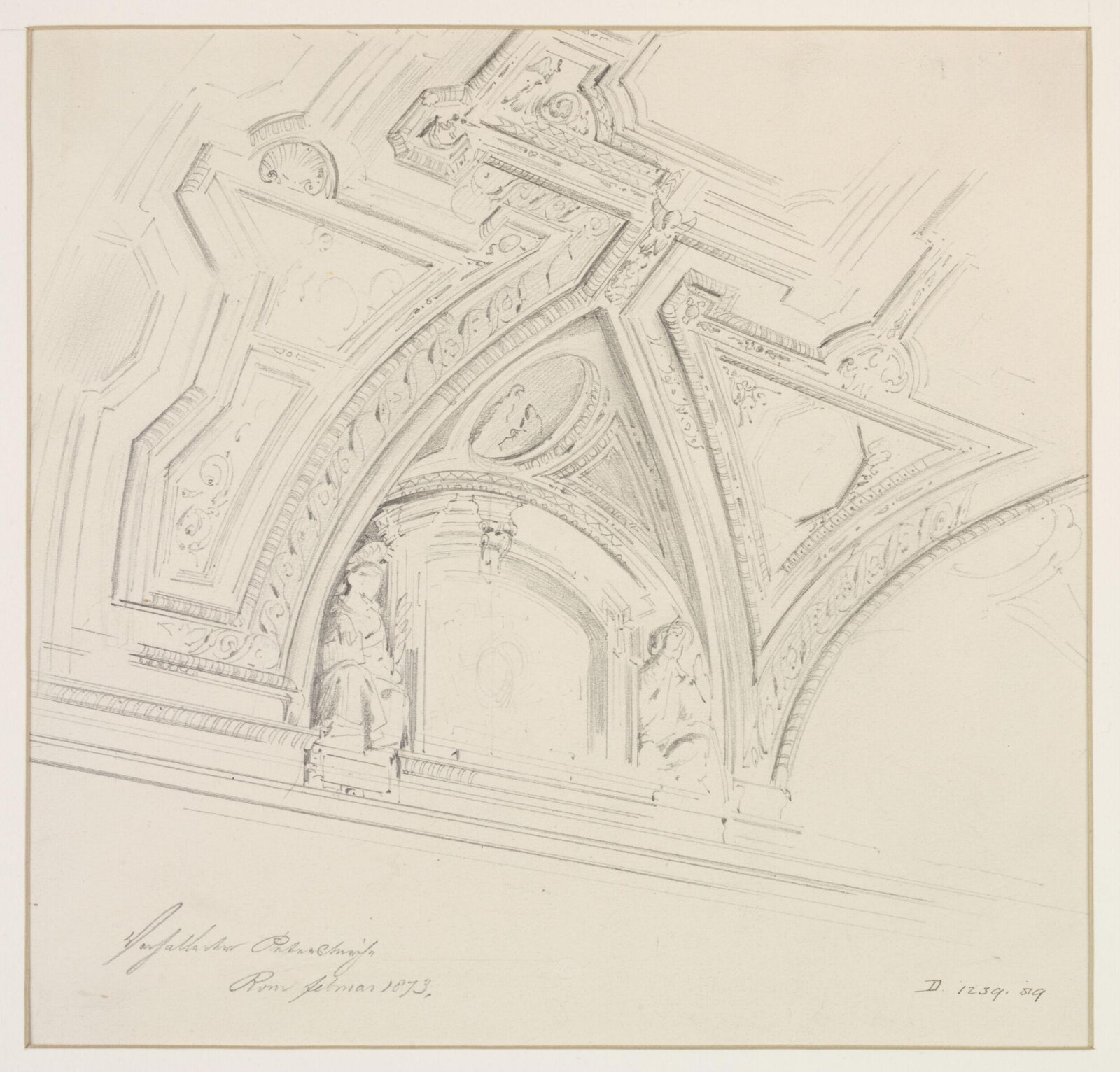 Drawing, A Burger, 1873