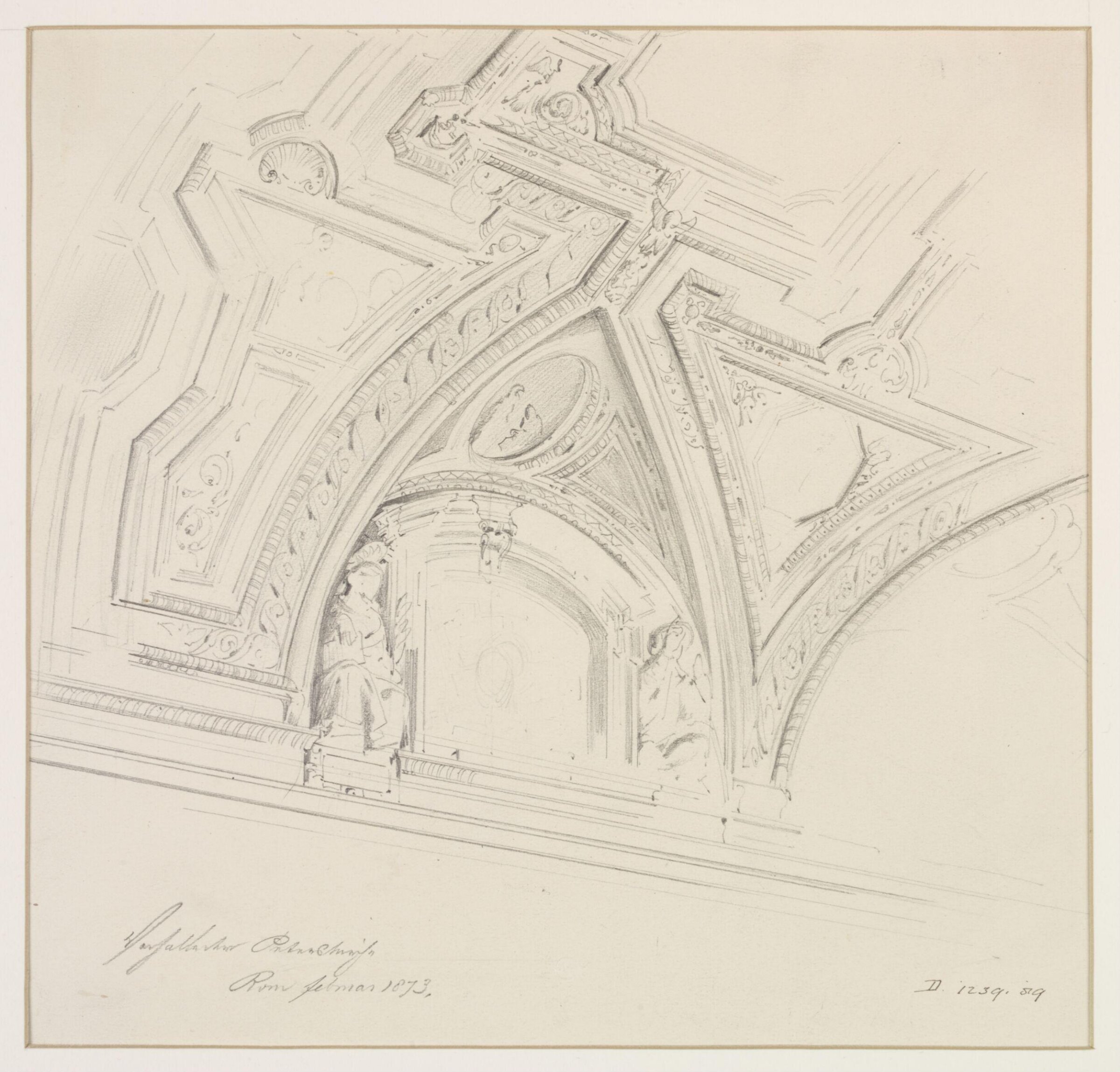 Drawing, A Burger, 1873