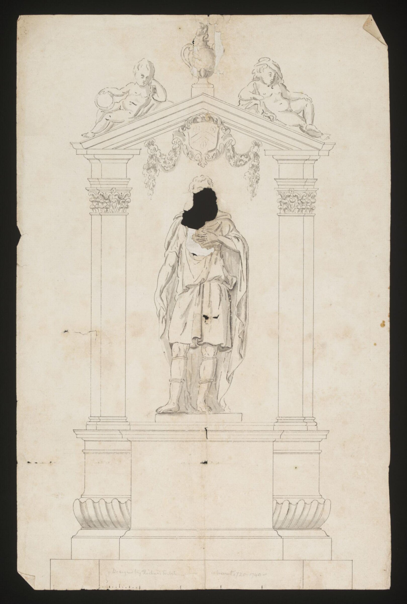 Drawing, Richard Trubshaw, 1730