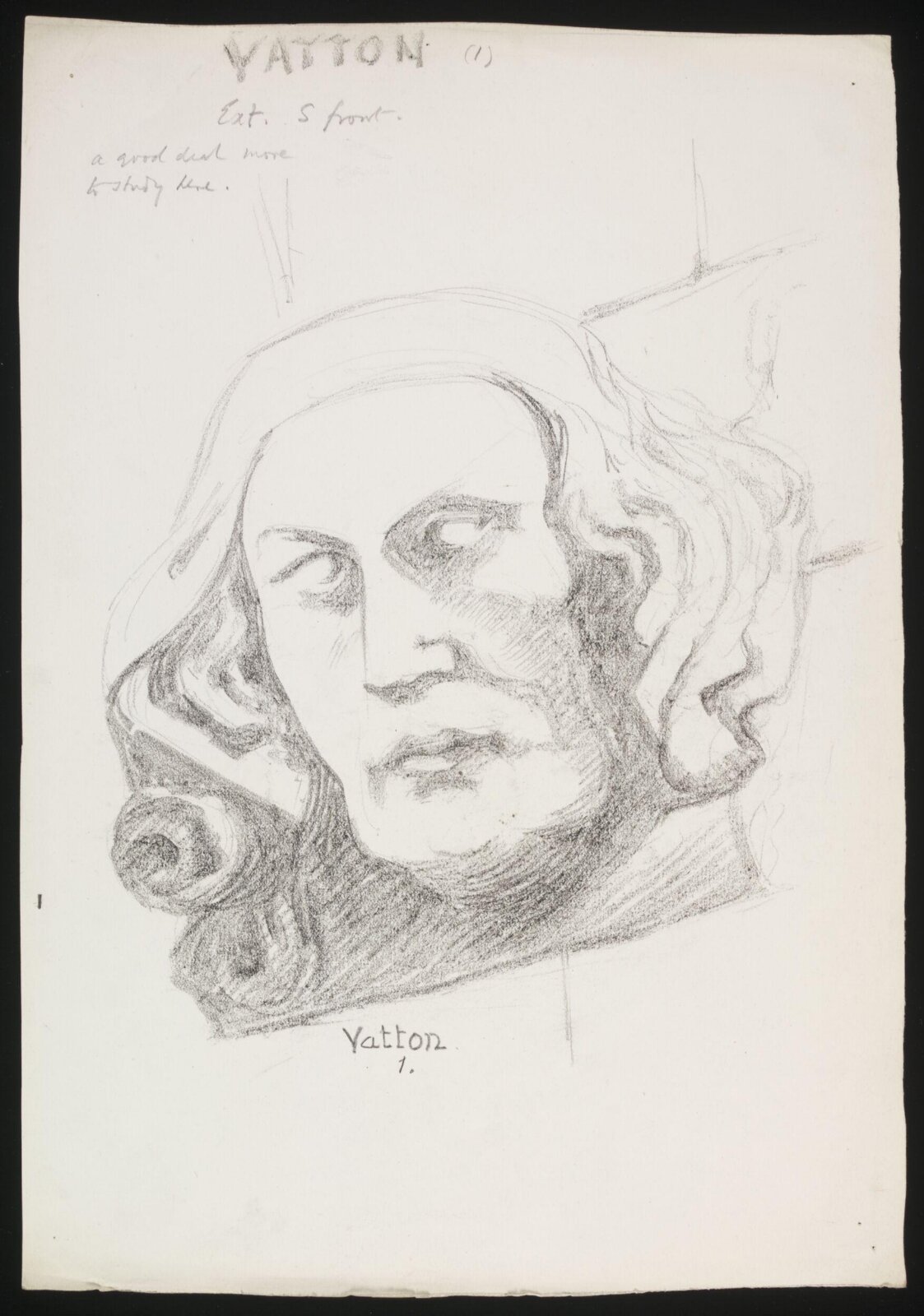 Drawing, Lewis George Fry, c. 1917