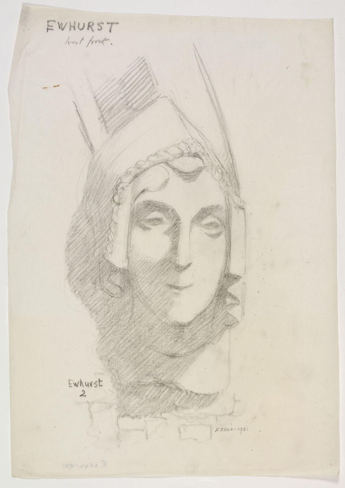 Drawing, Lewis George Fry, c. 1917