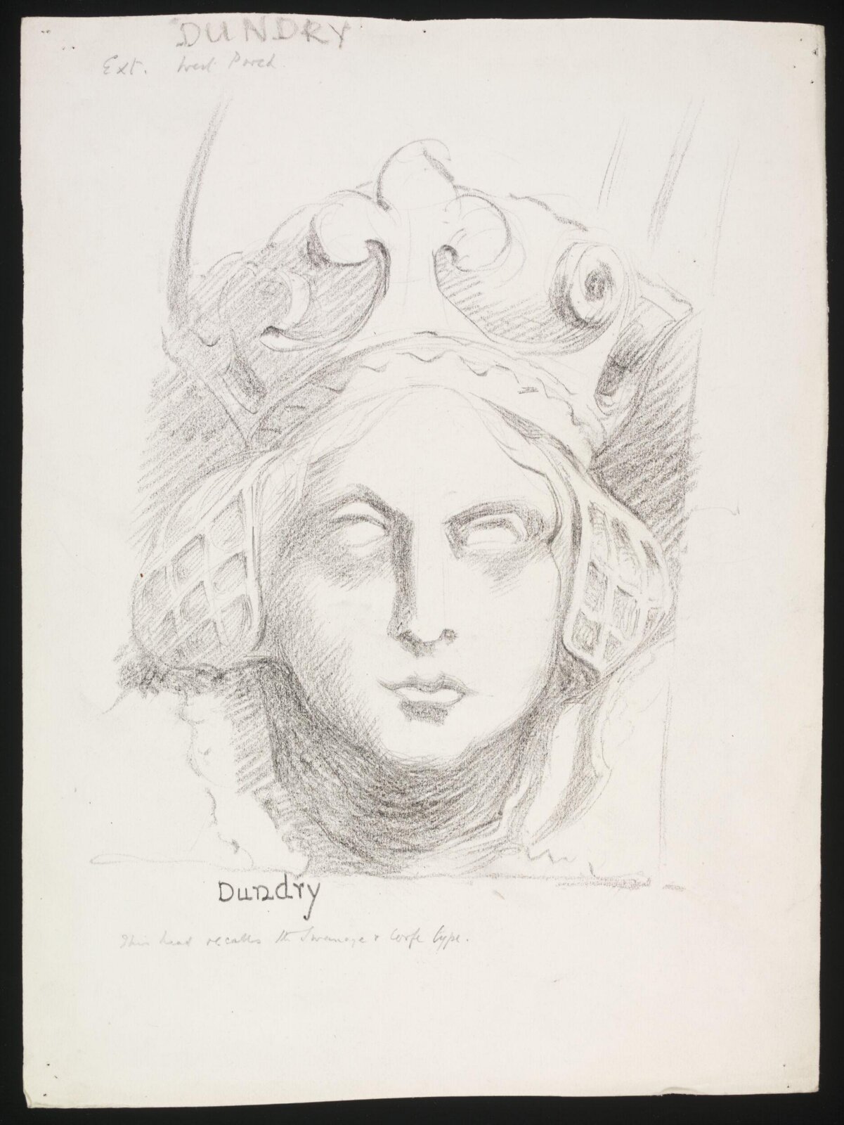 Drawing, Lewis George Fry, c. 1917