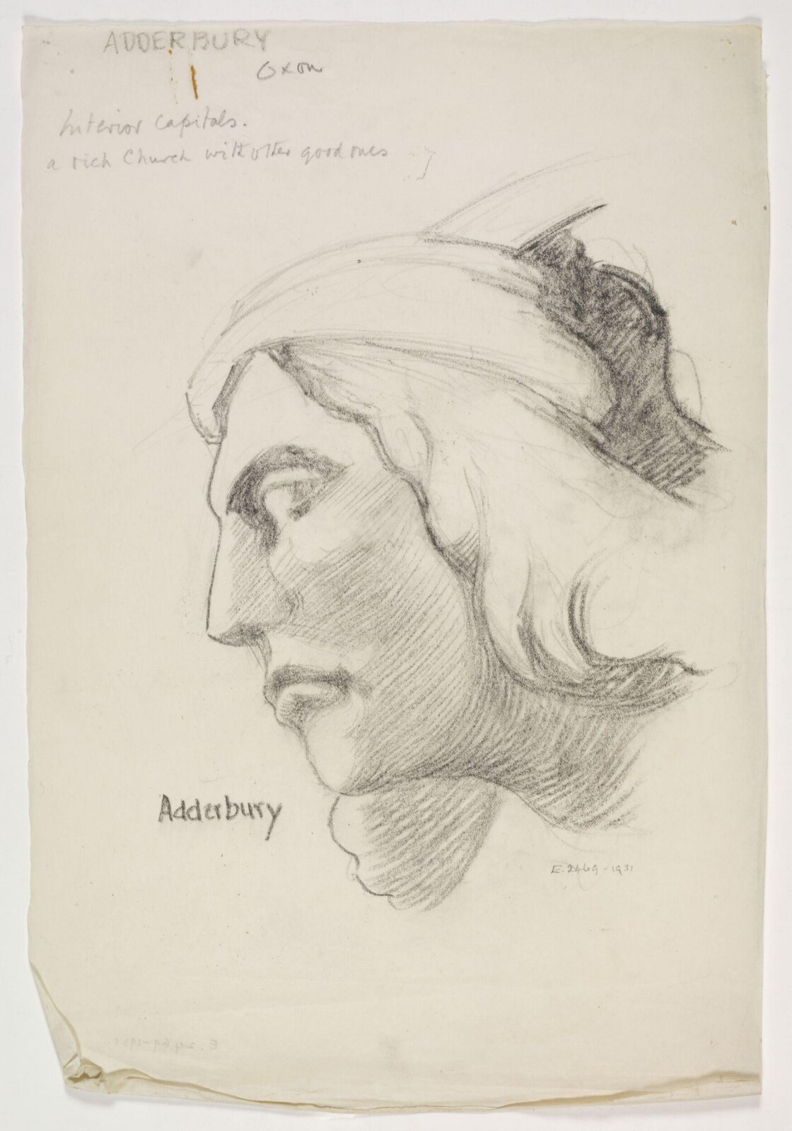 Drawing, Lewis George Fry, c. 1917
