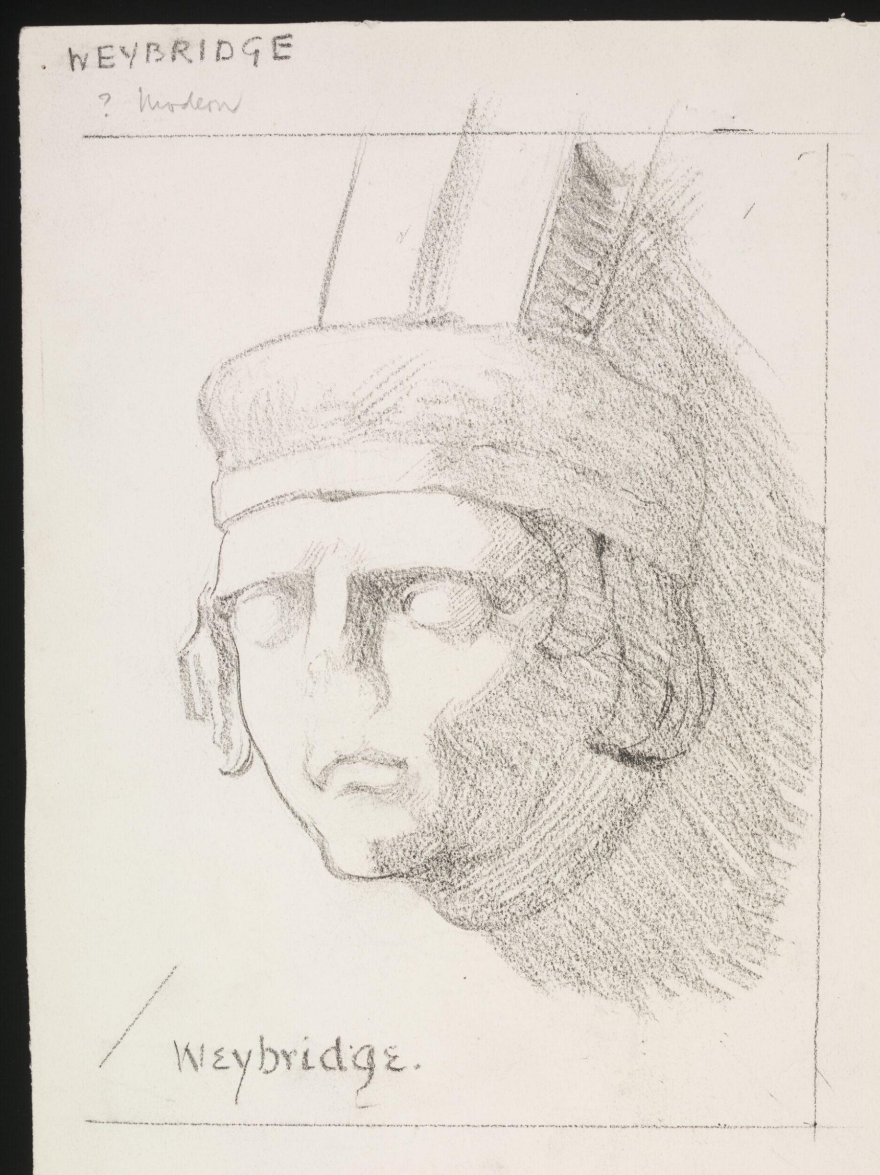 Drawing, Lewis George Fry, c. 1917