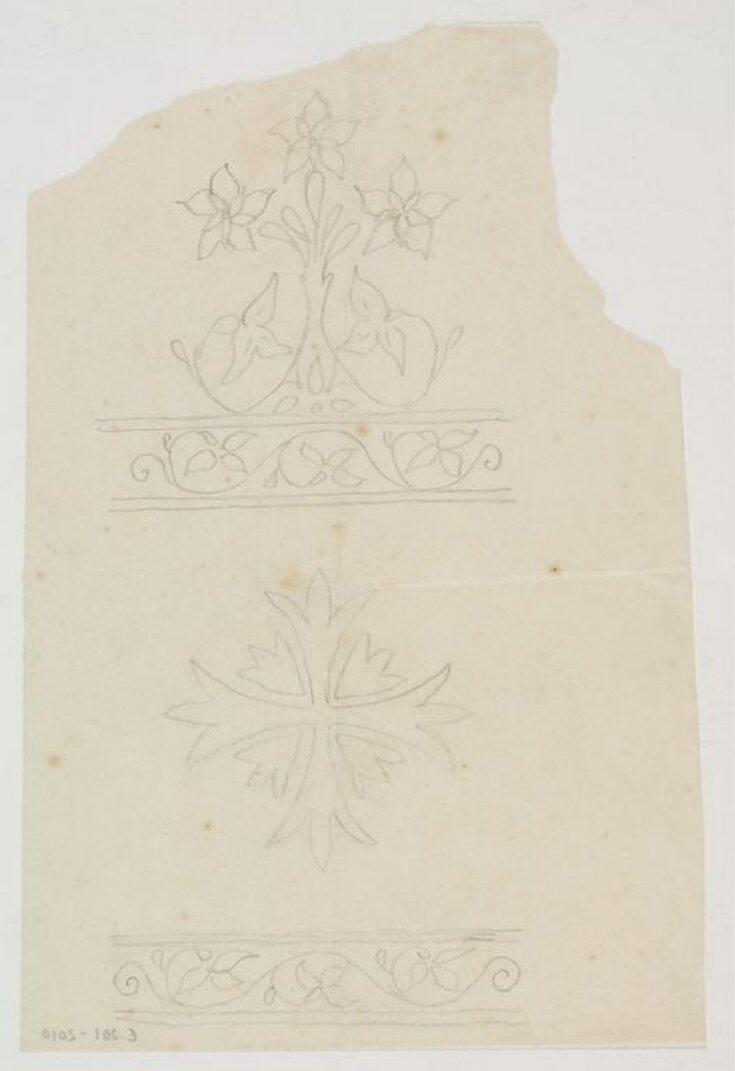  Design for a cross for an ecclesiastical textile top image