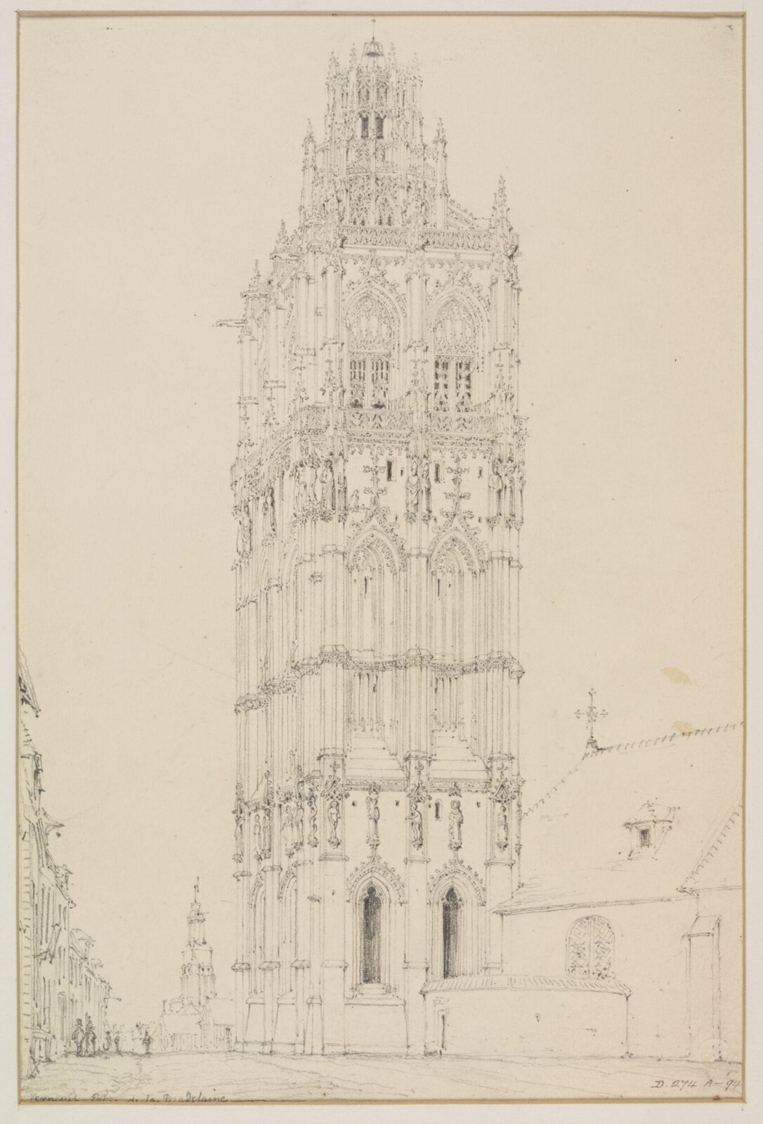 Drawing, Ambrose Poynter, XIX век