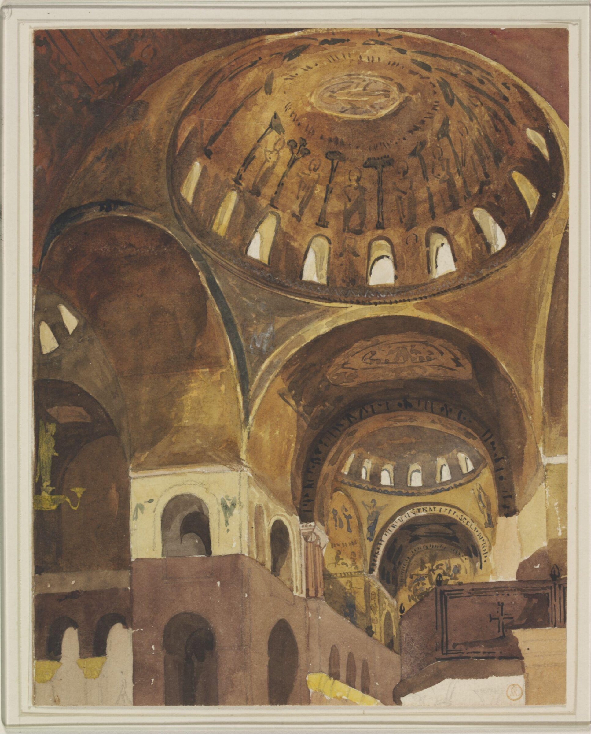 Drawing, John Pollard Seddon, 1827-1906