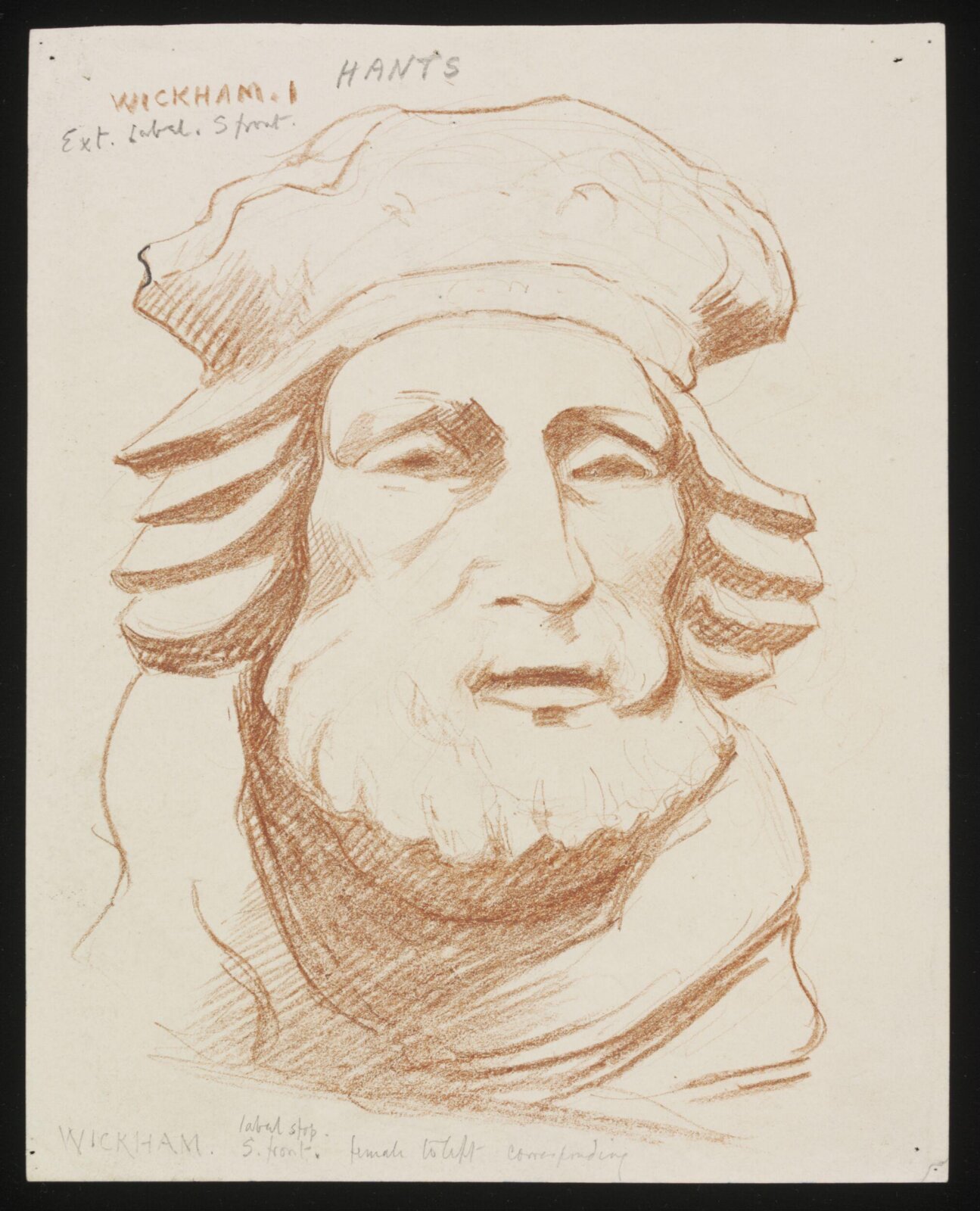 Drawing, Lewis George Fry, c. 1917