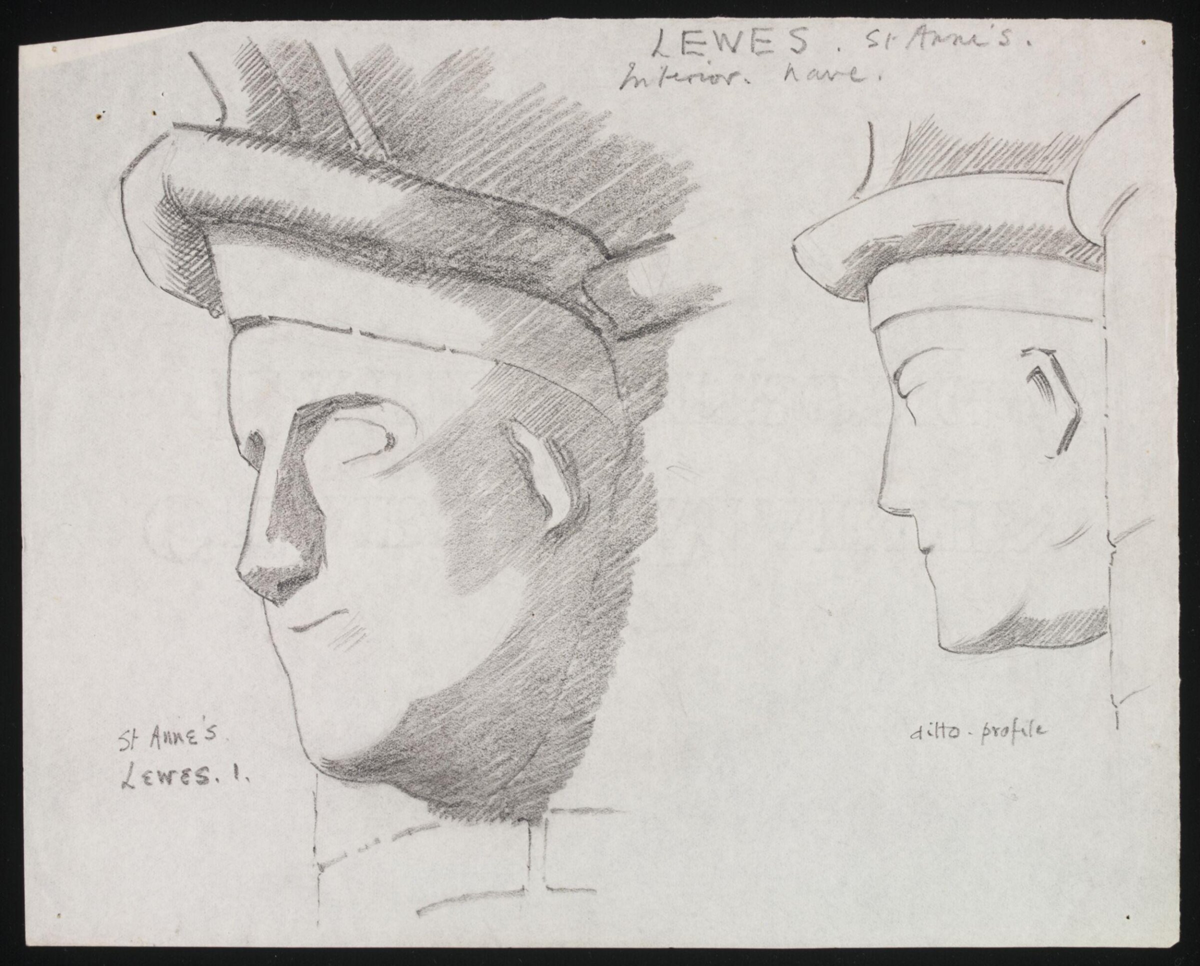 Drawing, Lewis George Fry, c. 1917