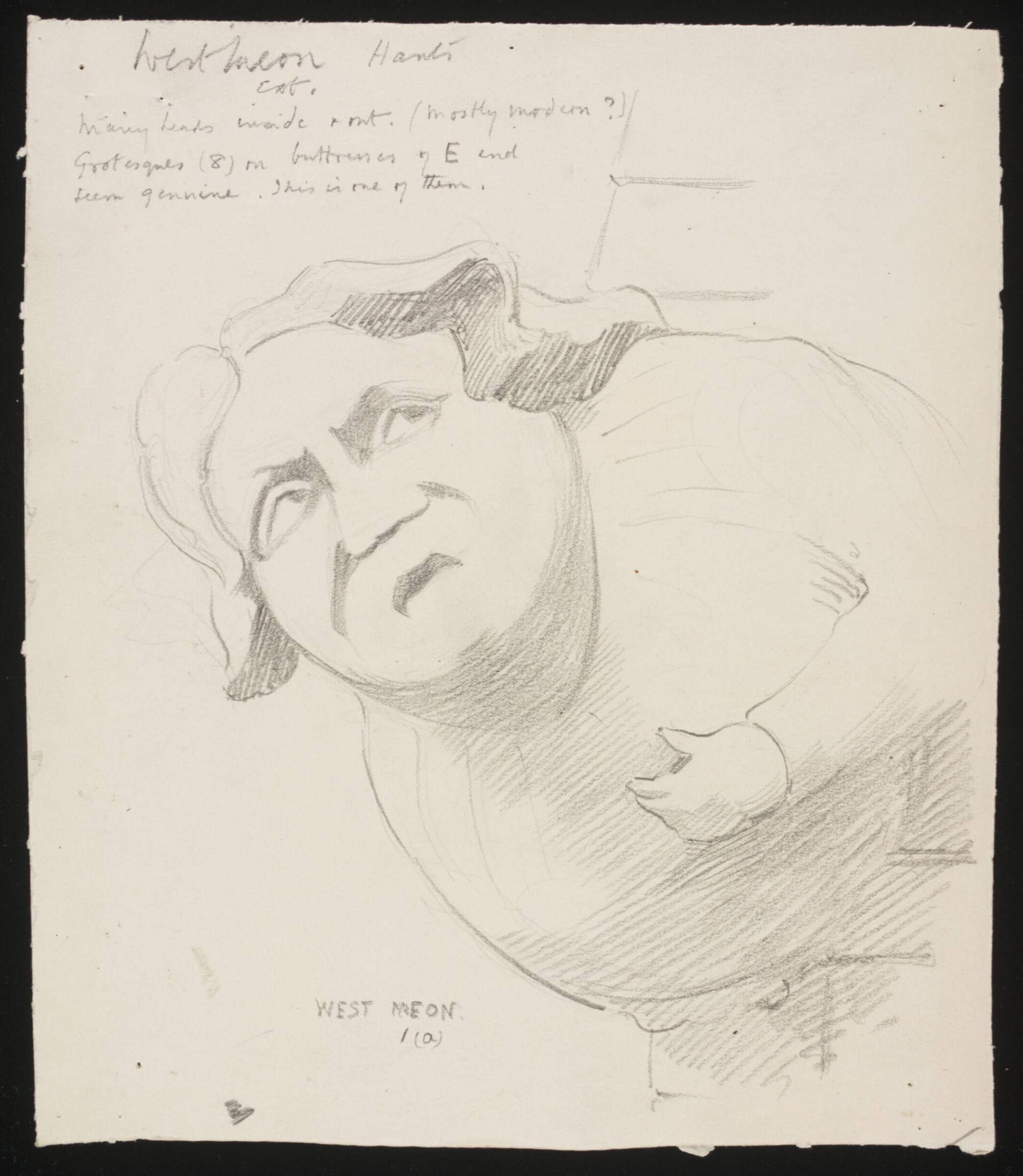 Drawing, Lewis George Fry, c. 1917