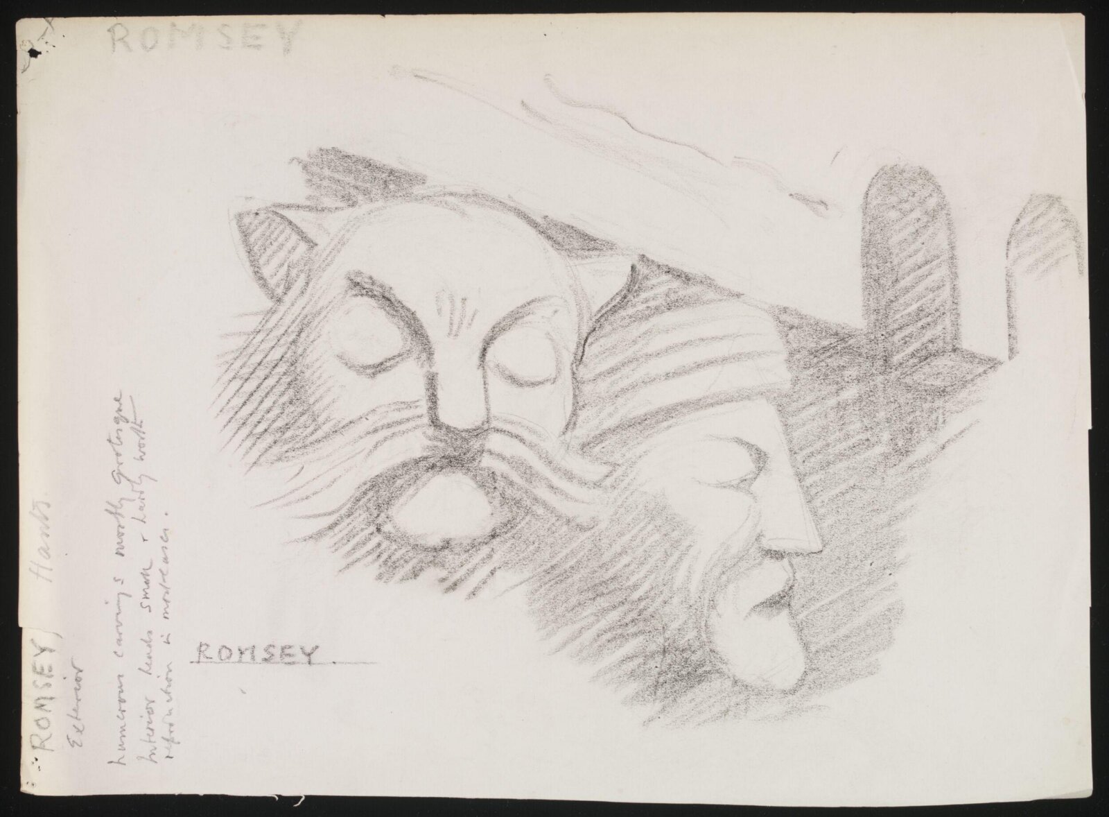 Drawing, Lewis George Fry, c. 1917
