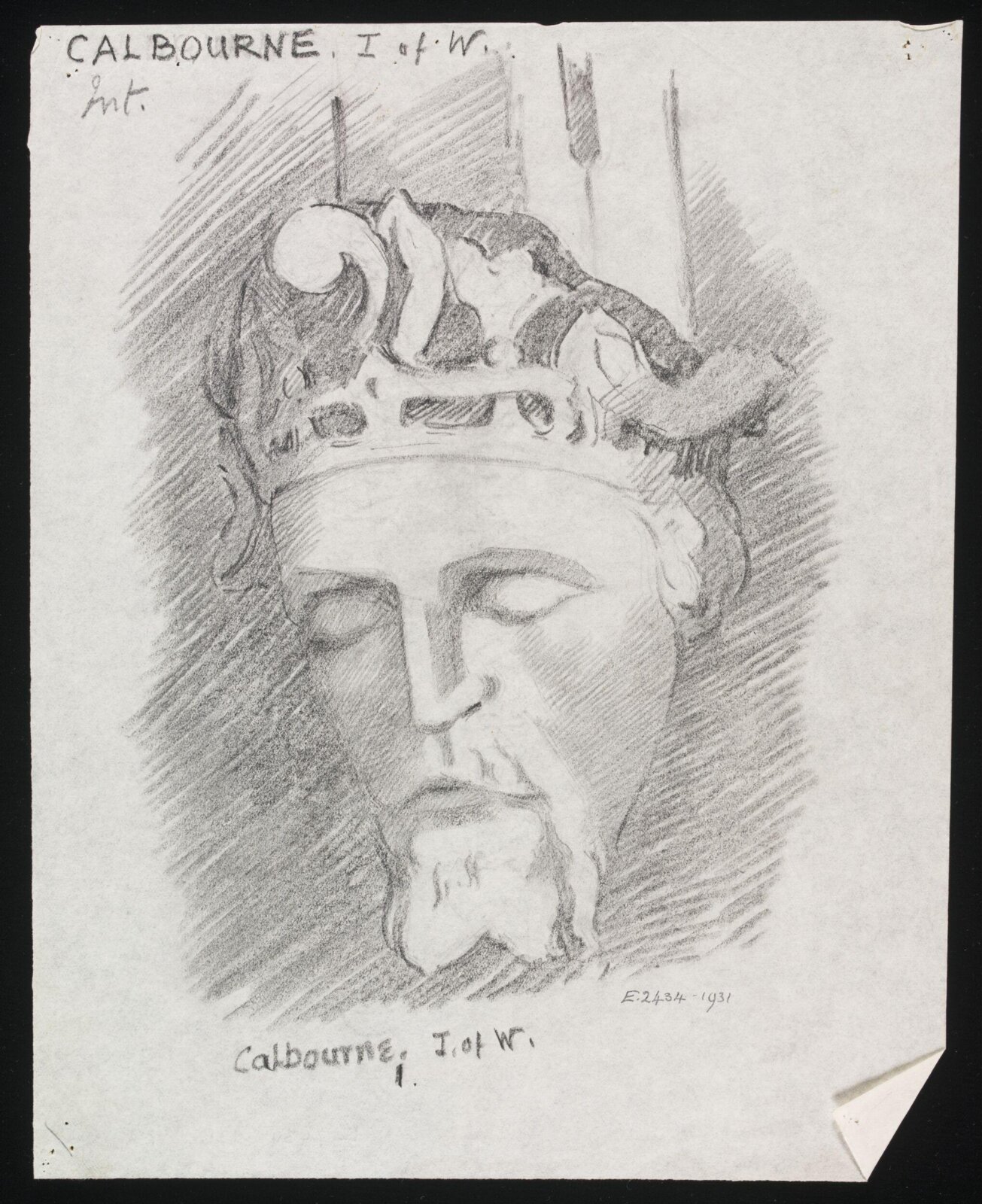 Drawing, Lewis George Fry, c. 1917