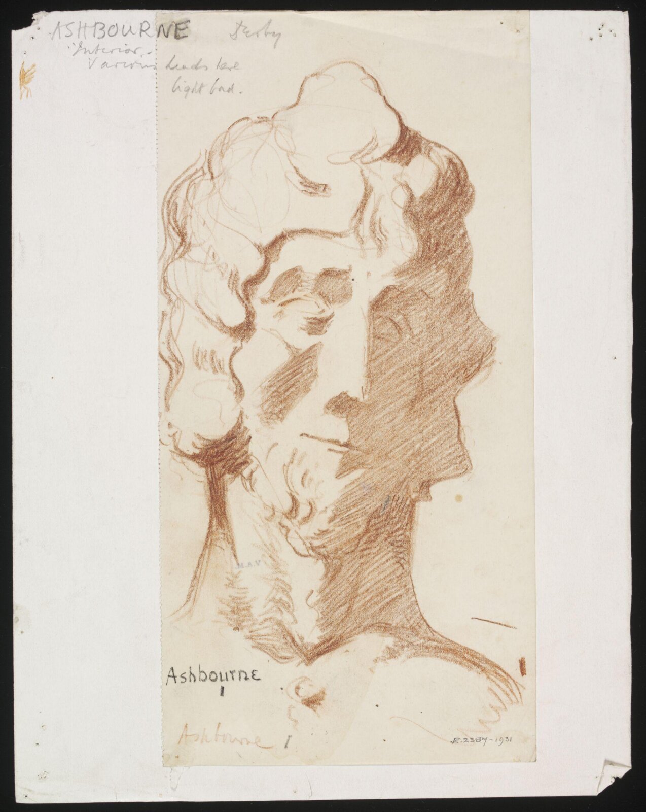 Drawing, Lewis George Fry, c. 1917