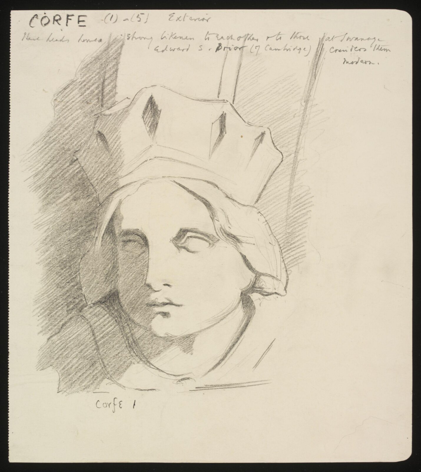 Drawing, Lewis George Fry, c. 1917