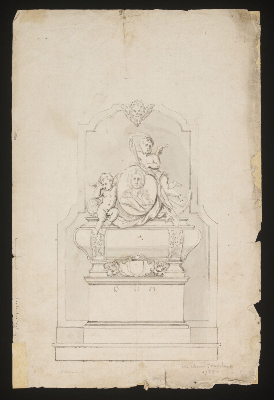 Drawing, Richard Trubshaw, 1728