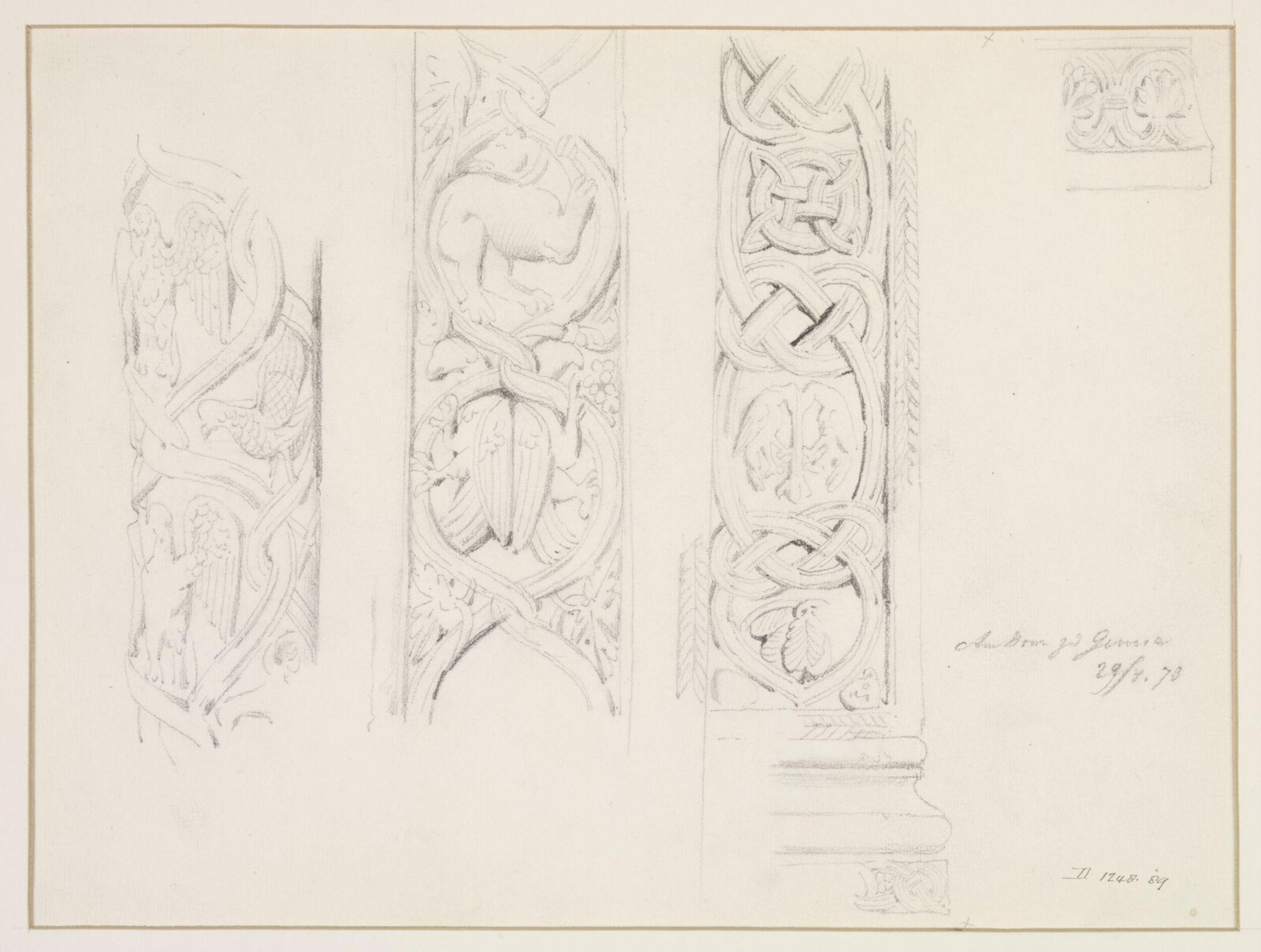 Drawing, A Burger, 1873