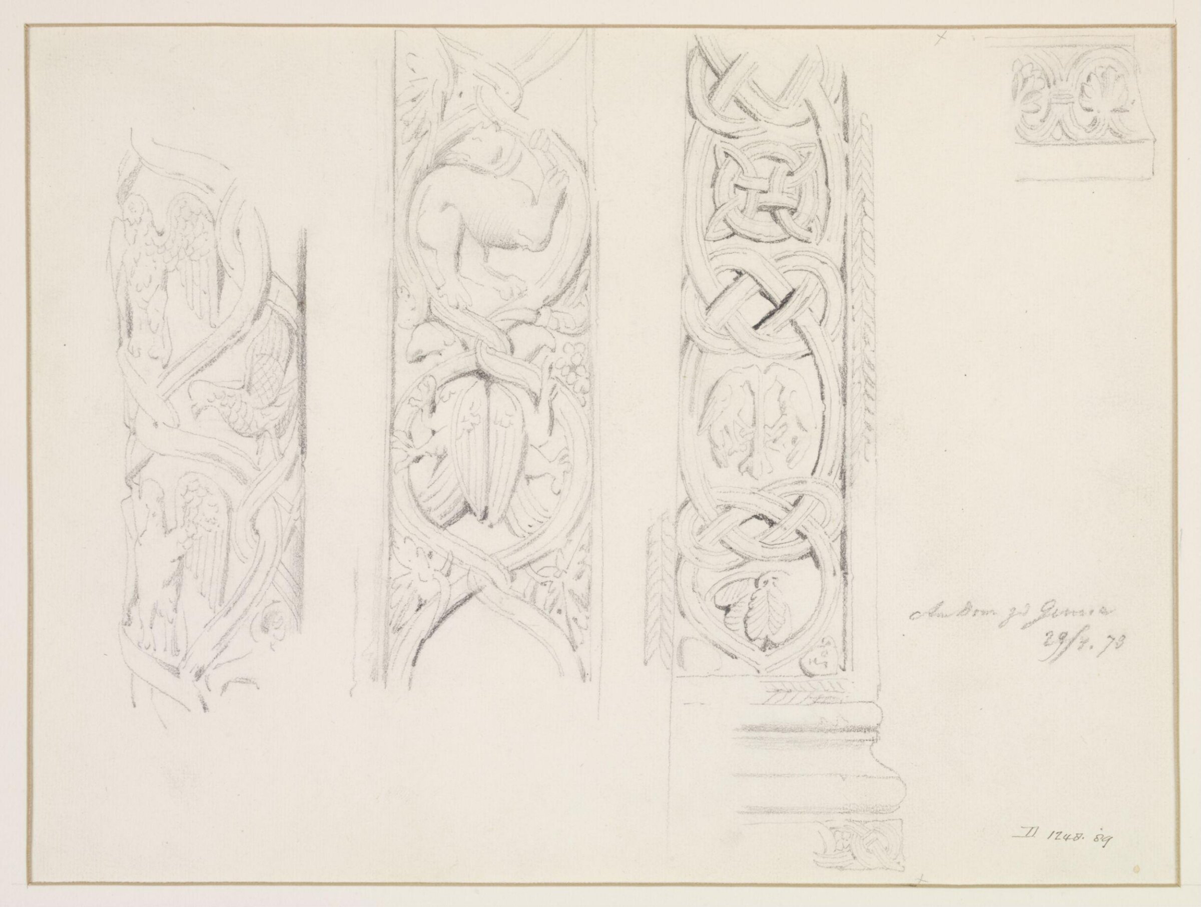 Drawing, A Burger, 1873