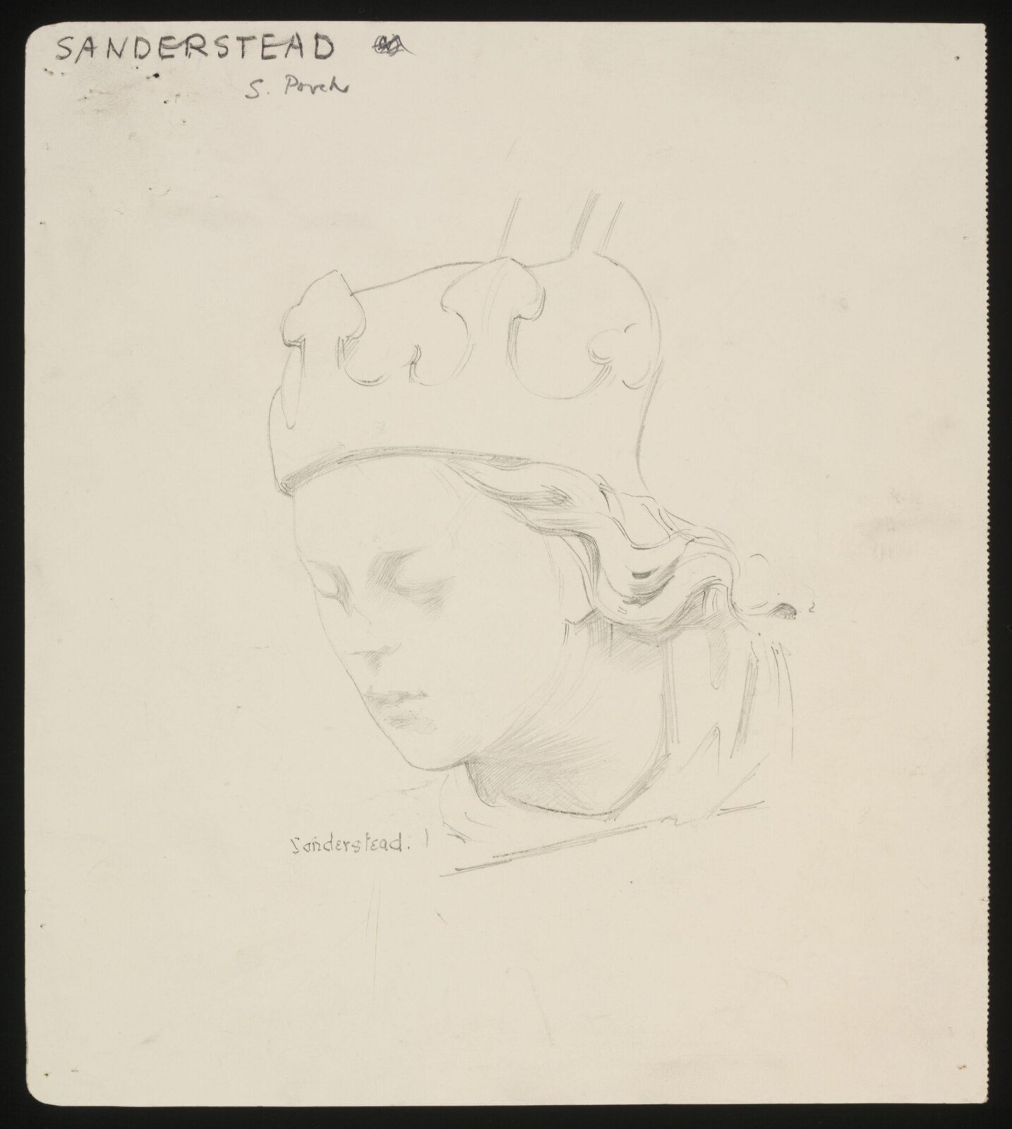 Drawing, Lewis George Fry, c. 1917