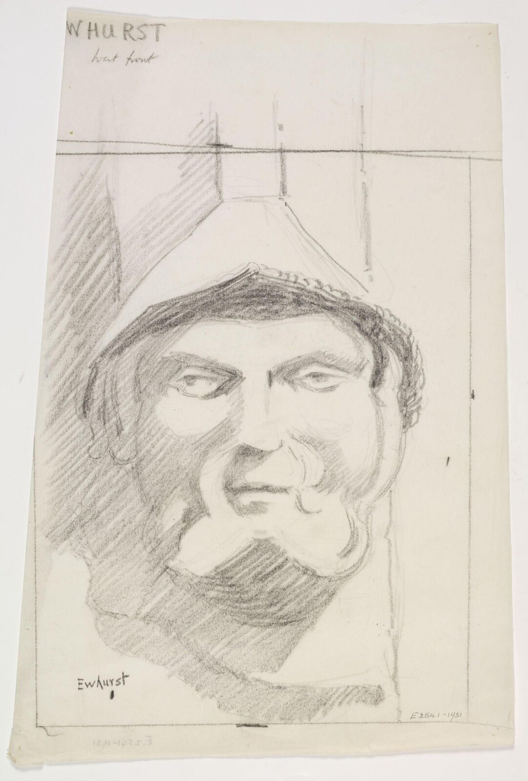Drawing, Lewis George Fry, c. 1917