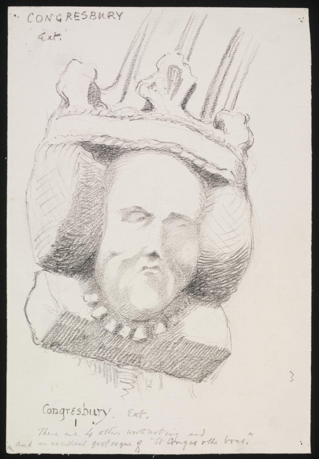 Drawing, Lewis George Fry, c. 1917