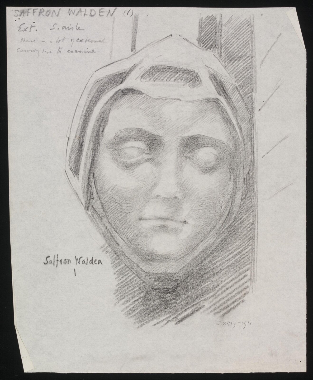 Drawing, Lewis George Fry, c. 1917