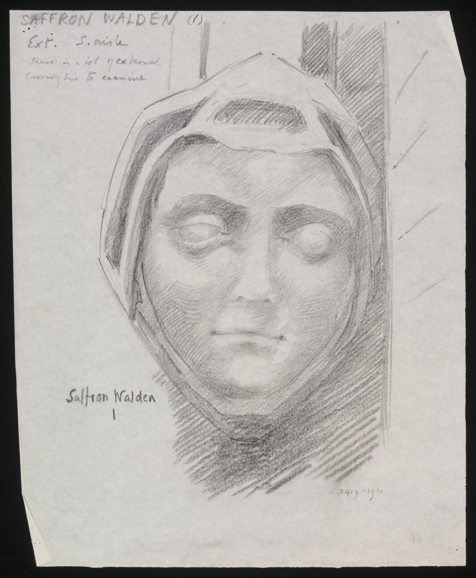 Drawing, Lewis George Fry, c. 1917