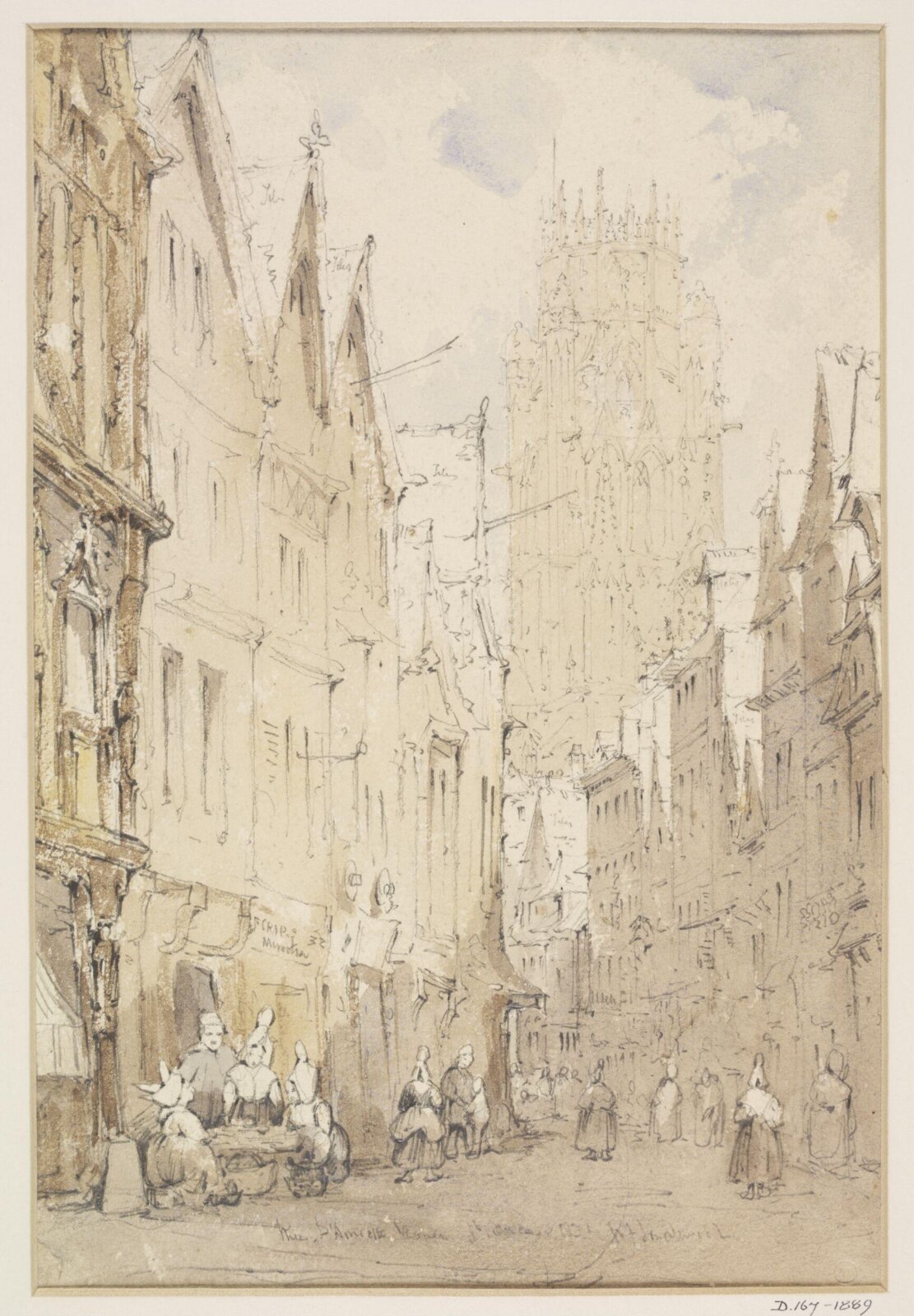 Drawing, William Frome Smallwood, 1831