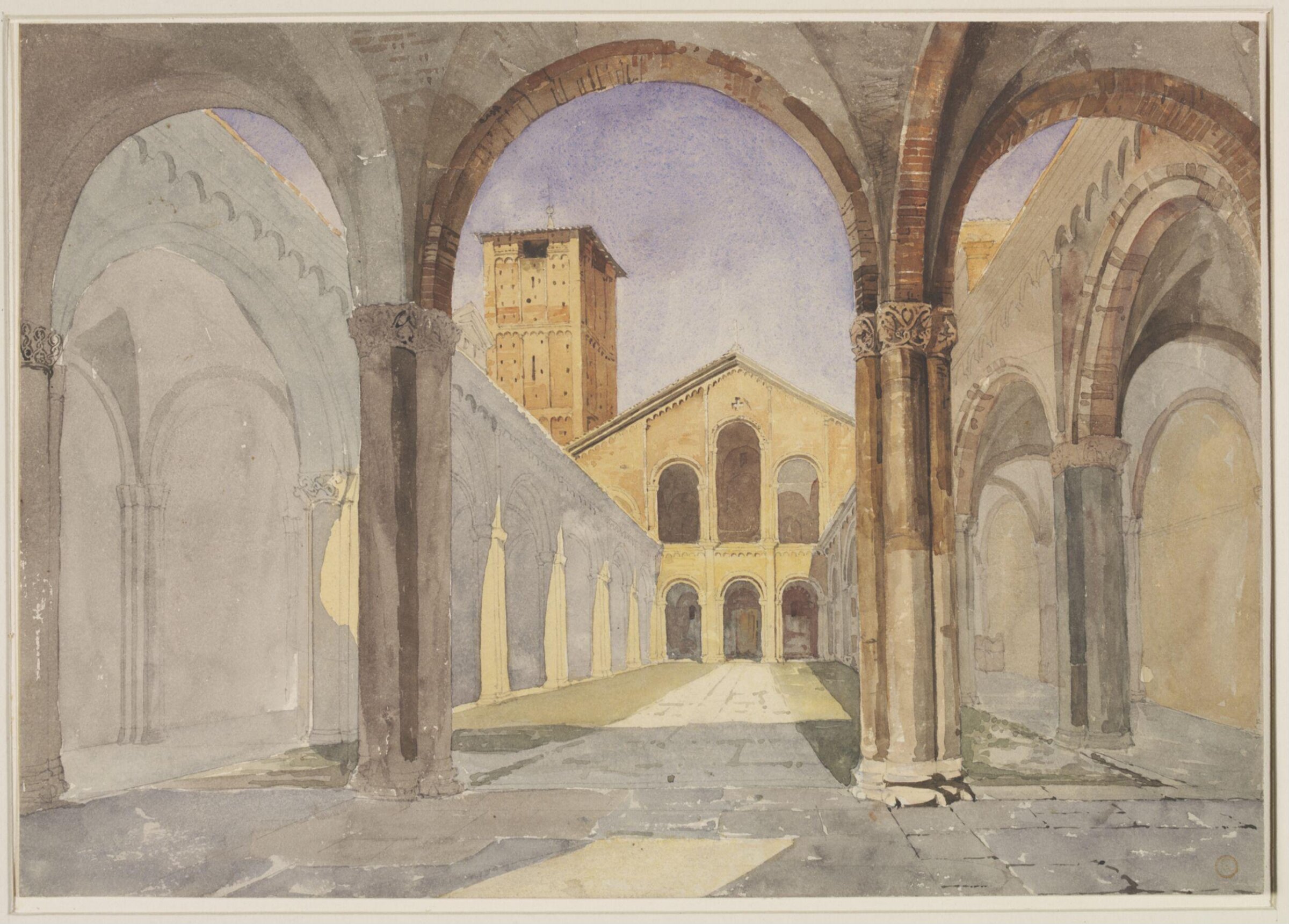 Drawing, John Pollard Seddon, 1827-1906