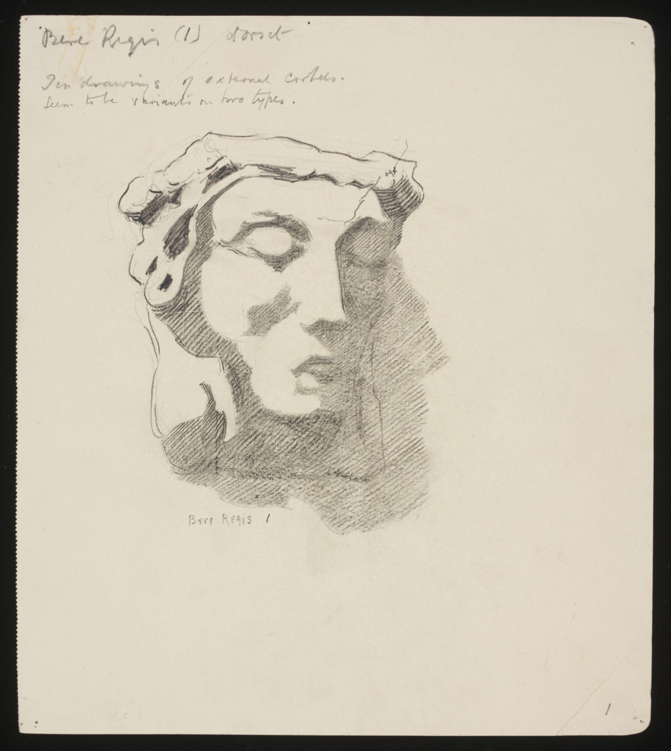 Drawing, Lewis George Fry, c. 1917