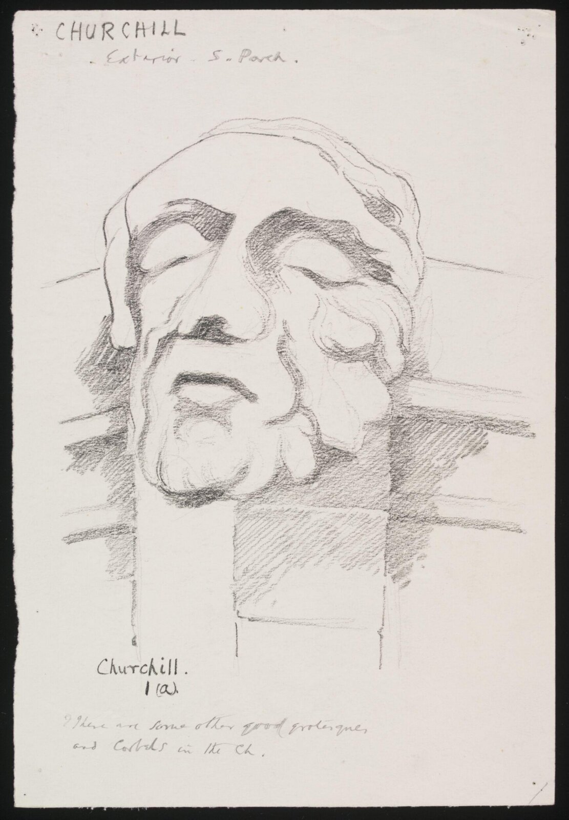 Drawing, Lewis George Fry, c. 1917