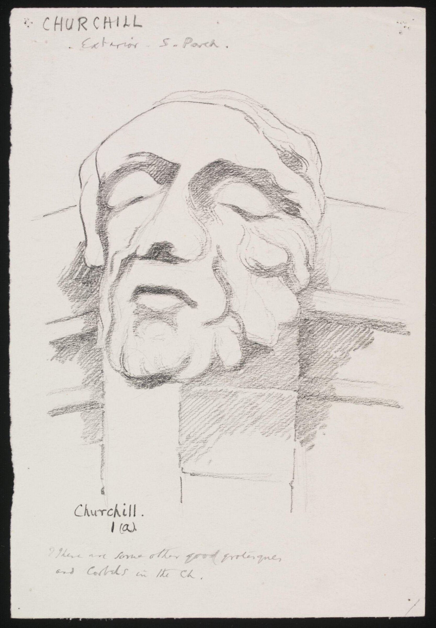 Drawing, Lewis George Fry, c. 1917