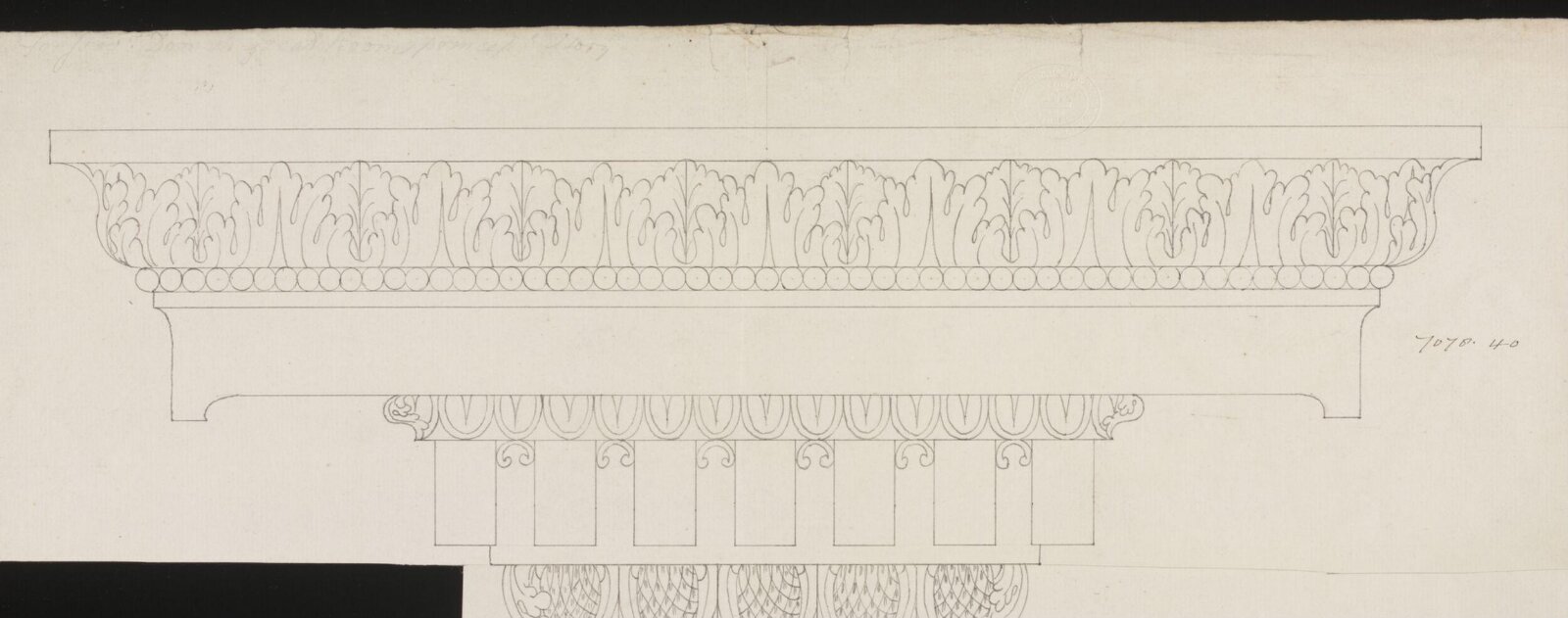 Drawing, William Chambers, 18th century