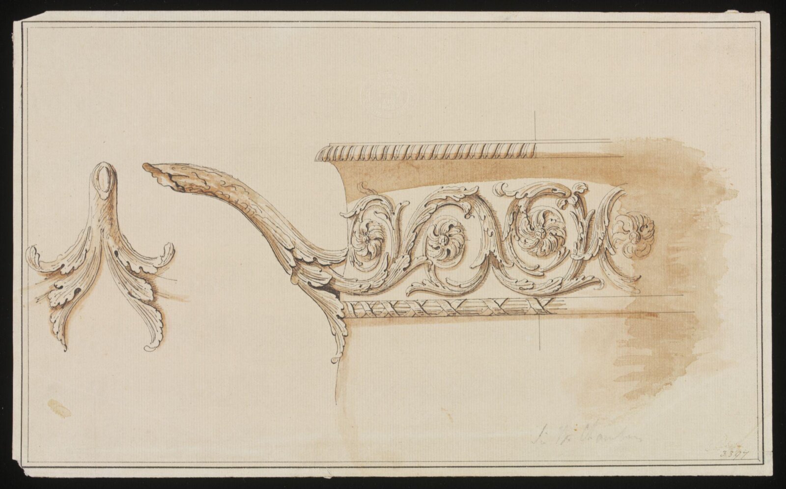 Drawing, William Chambers, 1770