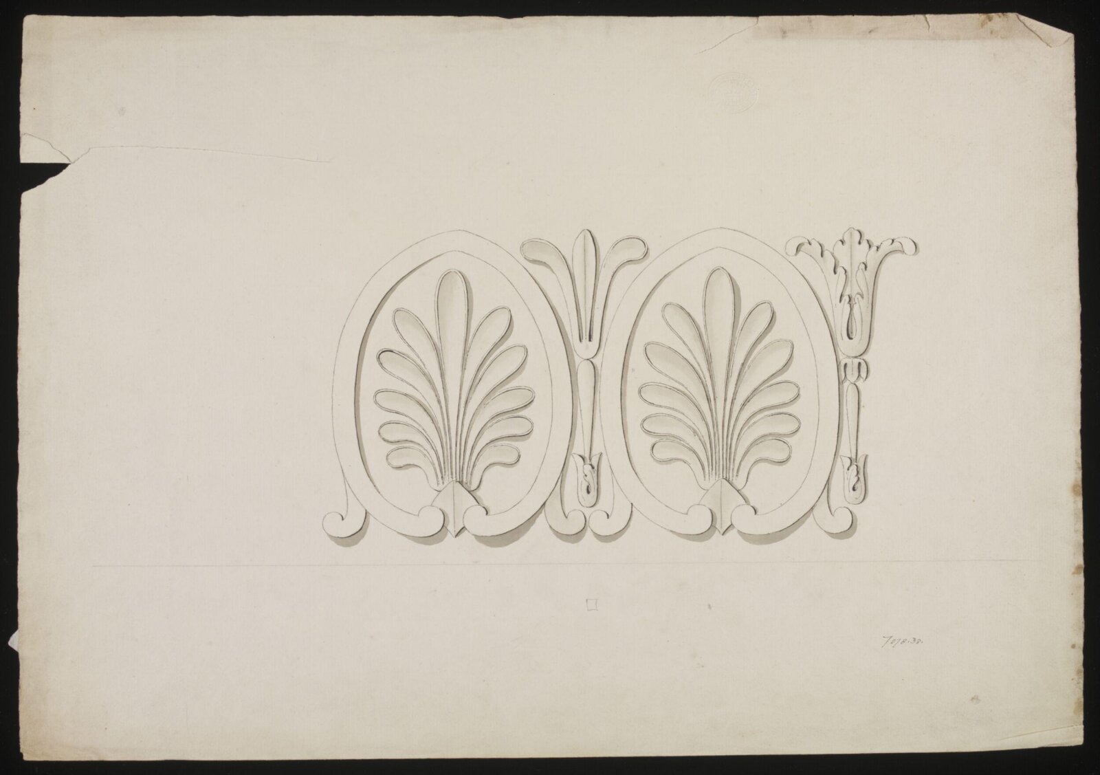 Drawing, William Chambers, 1770s
