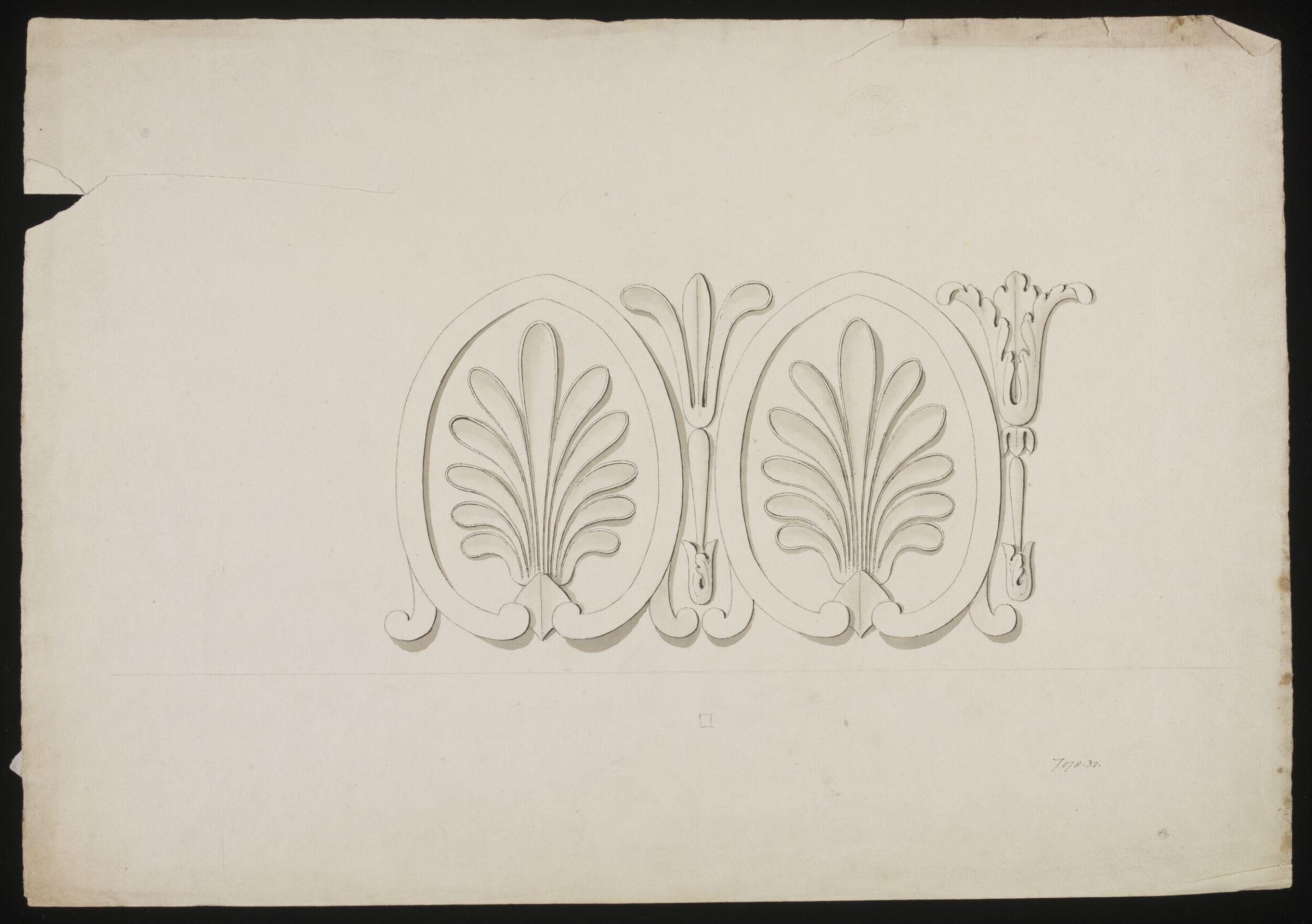 Drawing, William Chambers, 1770s