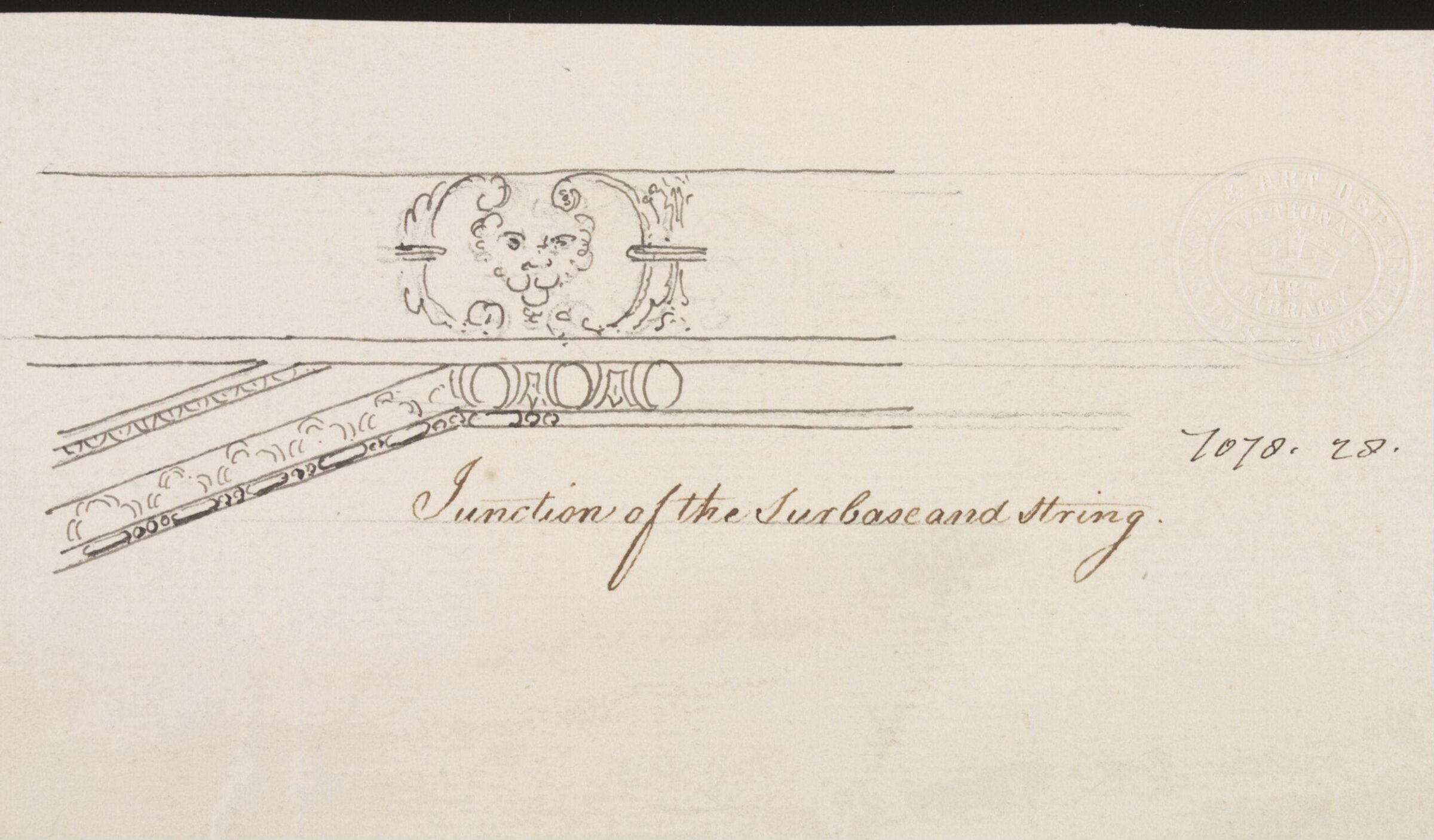Drawing, William Chambers, 18th century